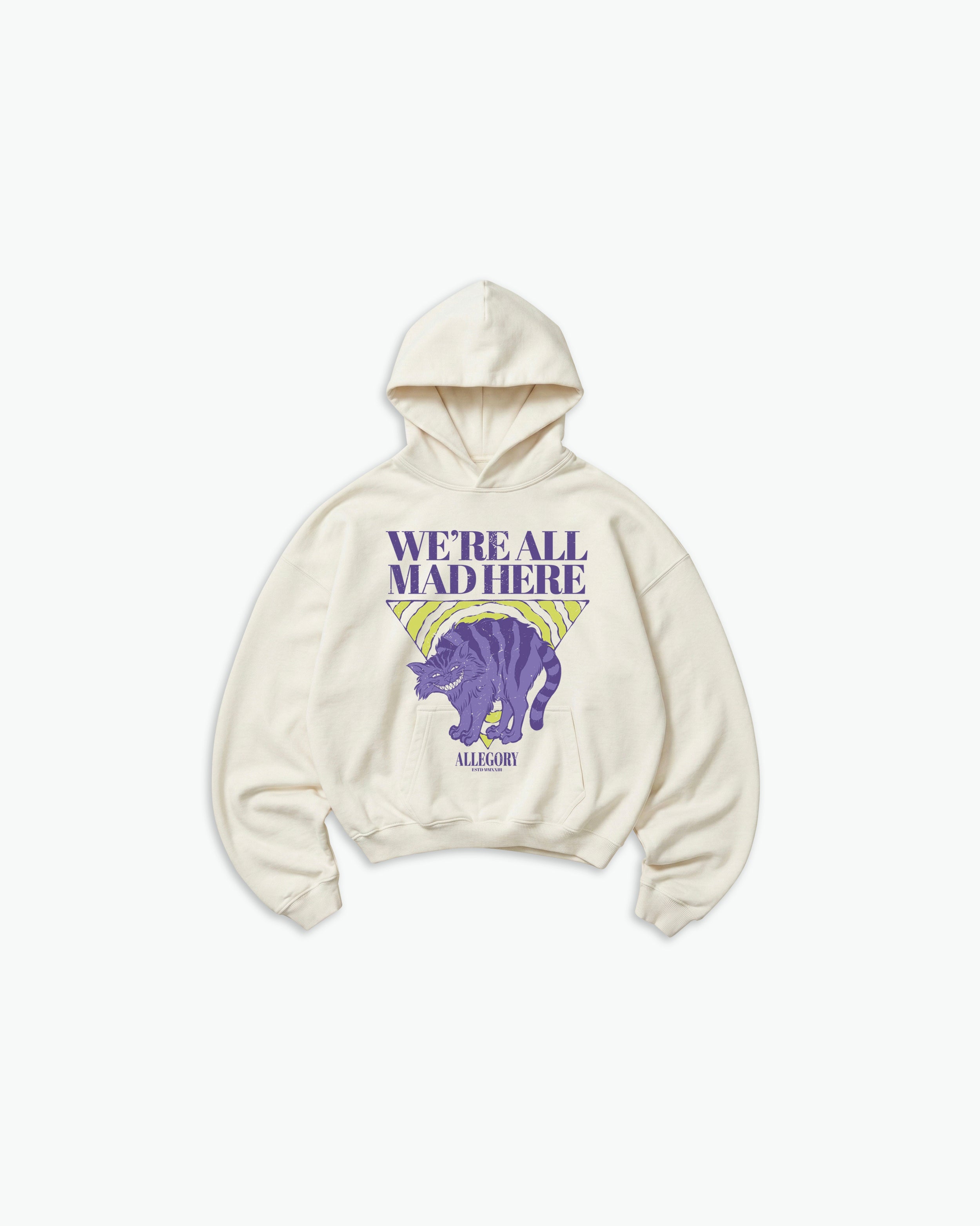 We're All Mad Here Hoodie-1