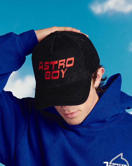 Astro Boy Logo Corduroy Hat For Astro Boy / Black-1