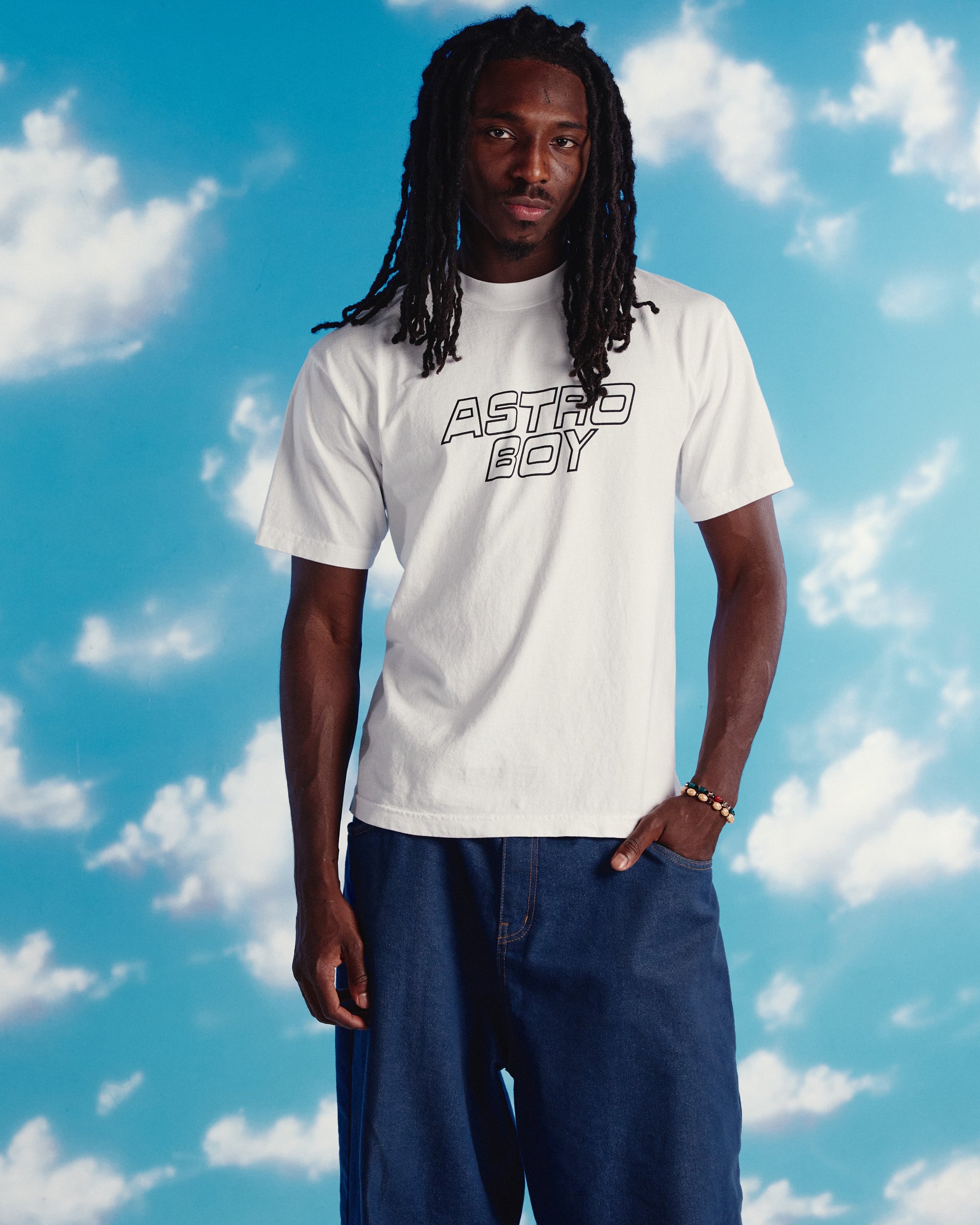 The Mighty Atom Stands Tall Tee For Astro Boy / Off White-5