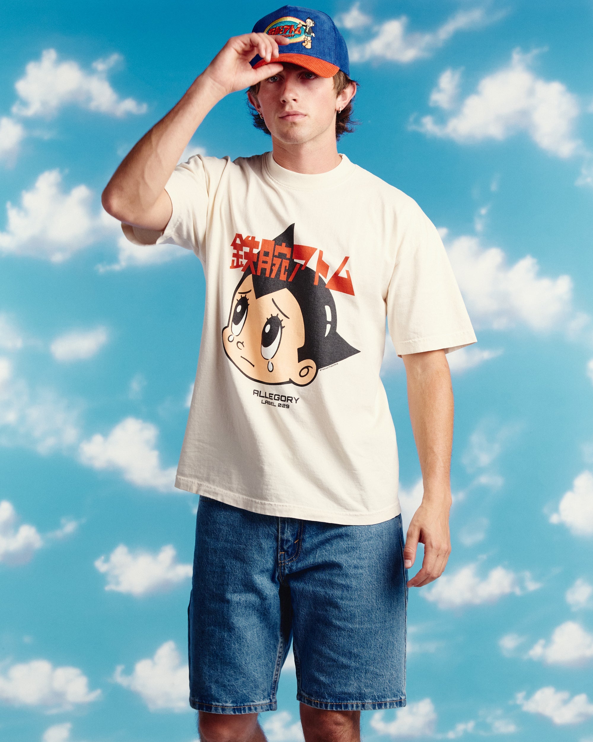 Tears of Atom Tee For Astro Boy / Creme-8
