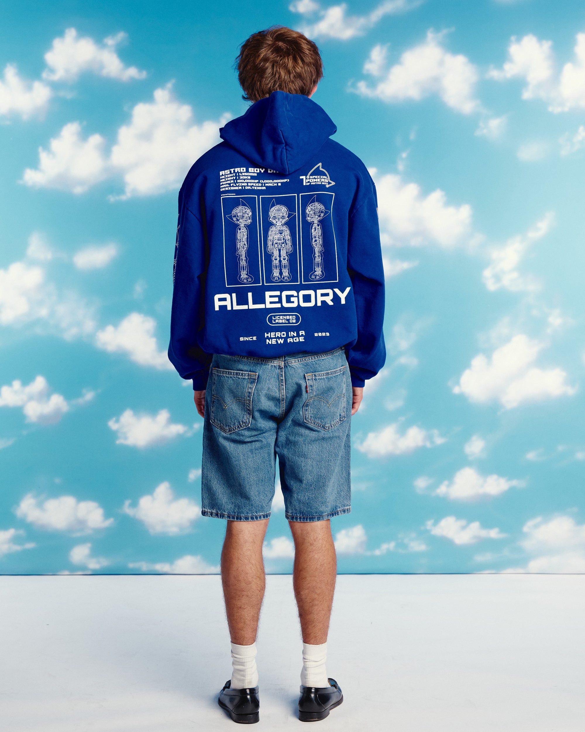 Hero In A New Age Hoodie For Astro Boy / Cobalt Blue-6