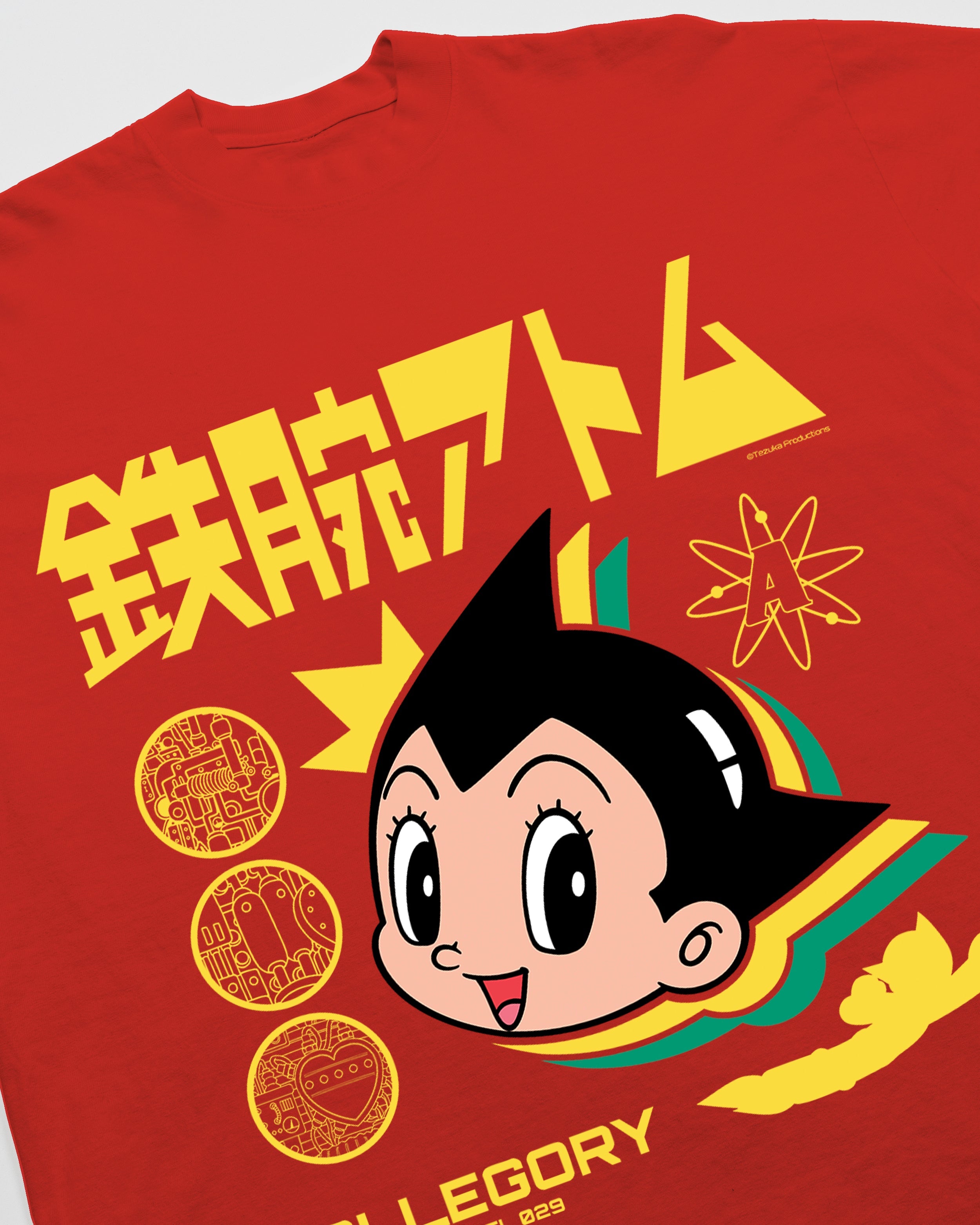 Great Day Mighty Atom For Astro Boy Tee / Tomato Red-2