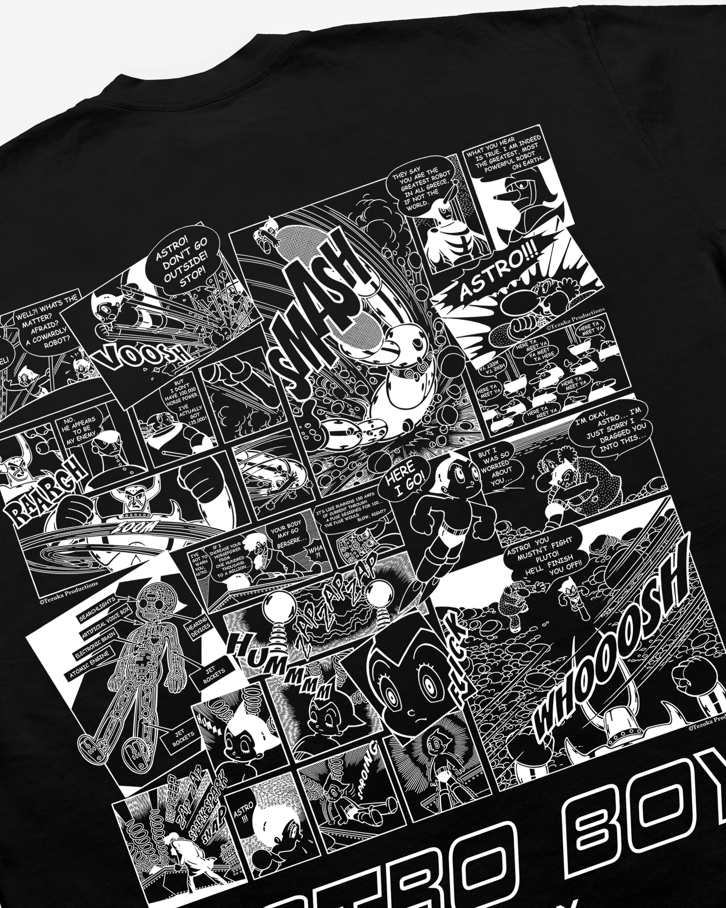 Manga Panel Tee For Astro Boy-3
