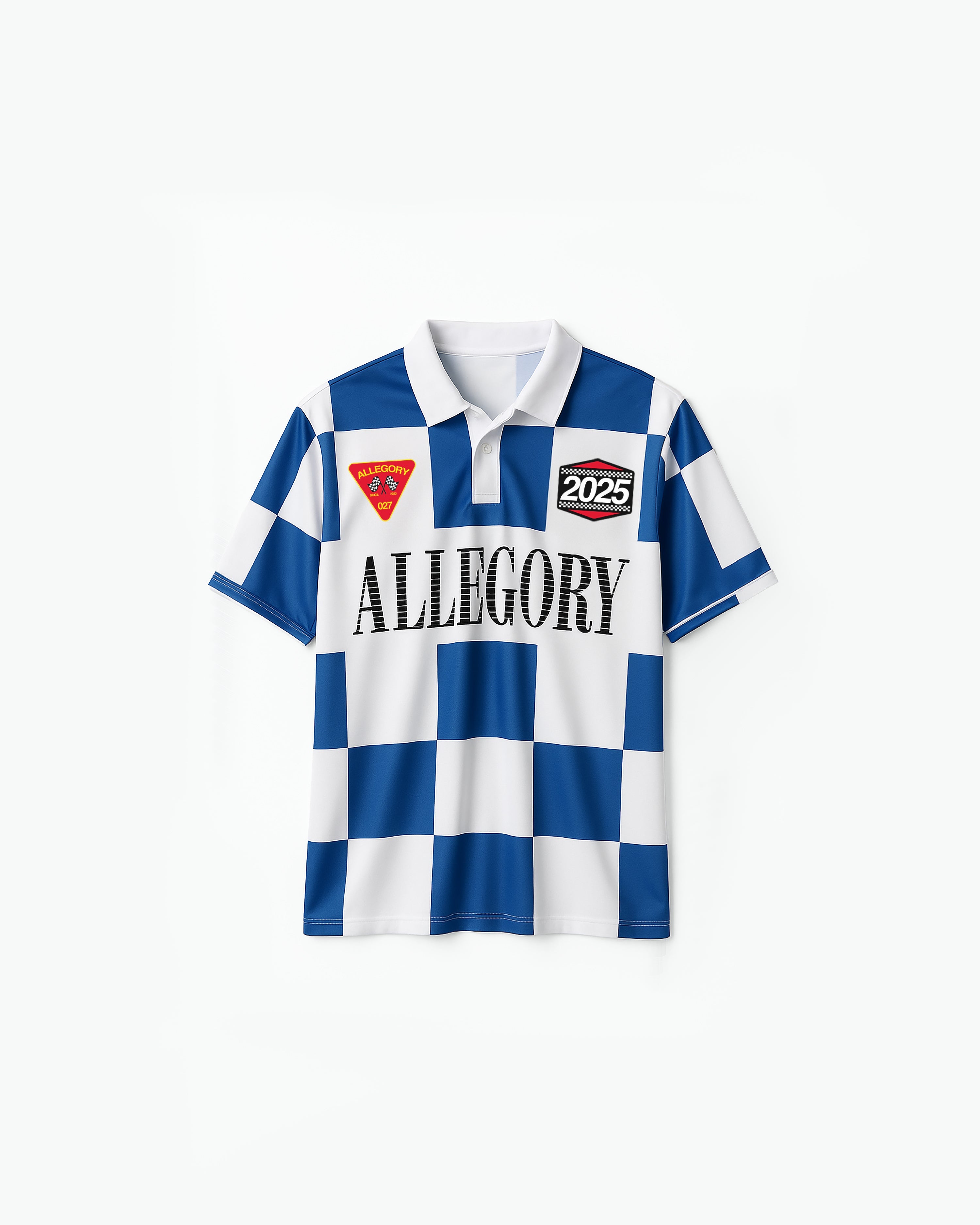 Allegory Racing Check Polo-1