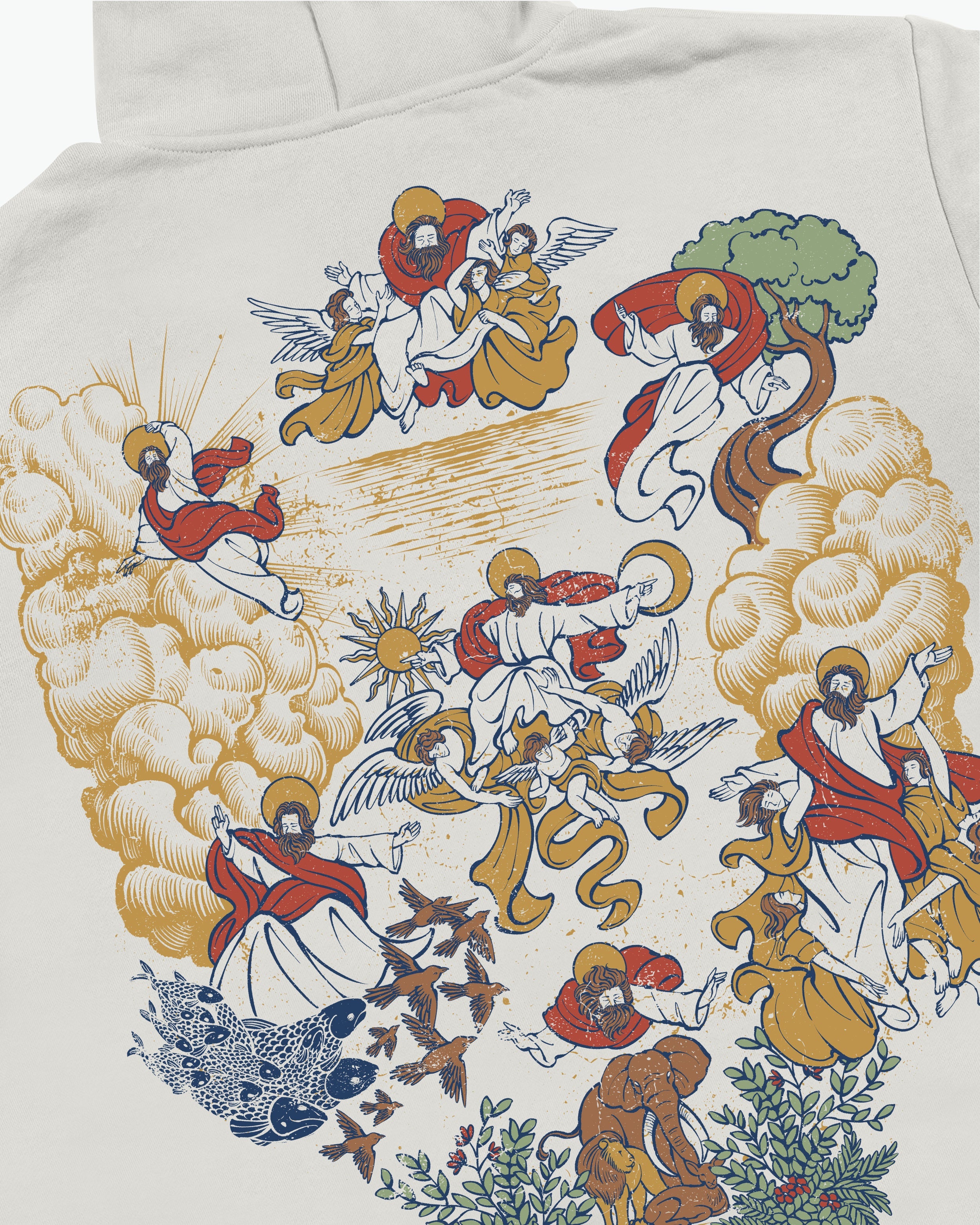 Creation Account Hoodie / Off White-3