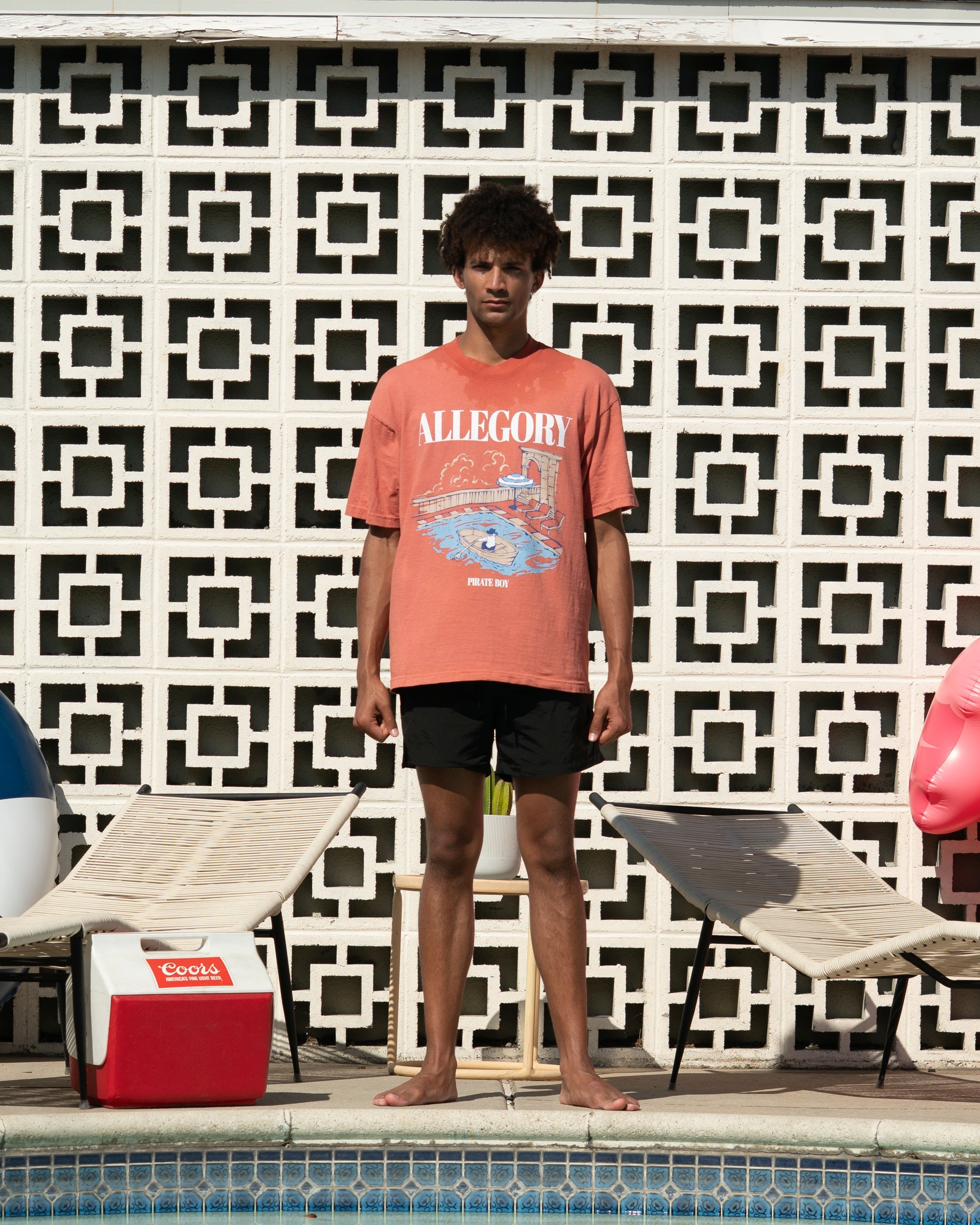 Pirate Boy Tee / Terracotta-3