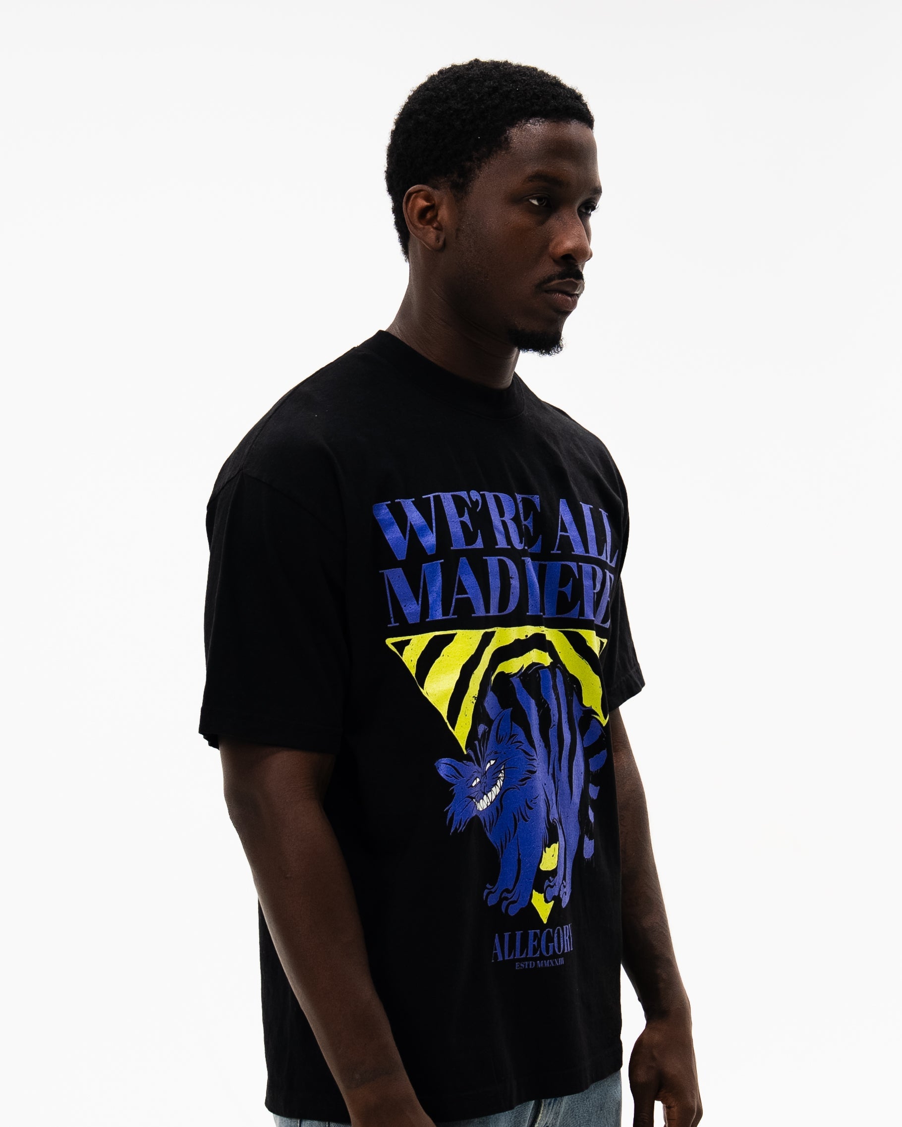 We're All Mad Here Tee-5