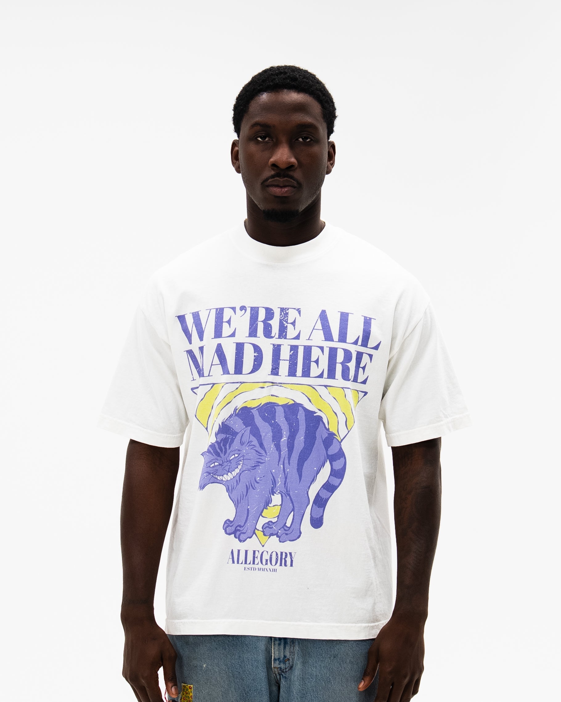 We're All Mad Here Tee-3