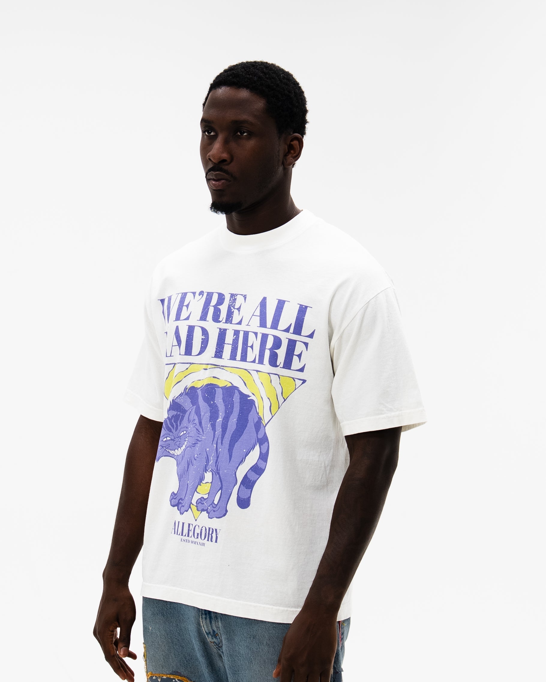 We're All Mad Here Tee-4