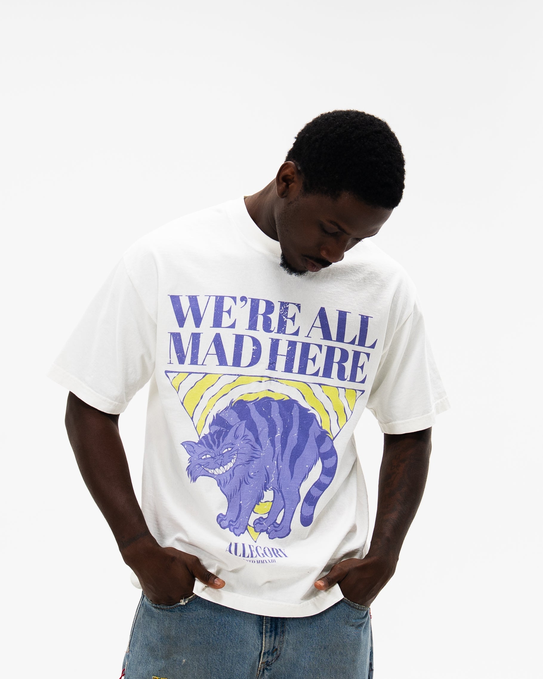 We're All Mad Here Tee-6