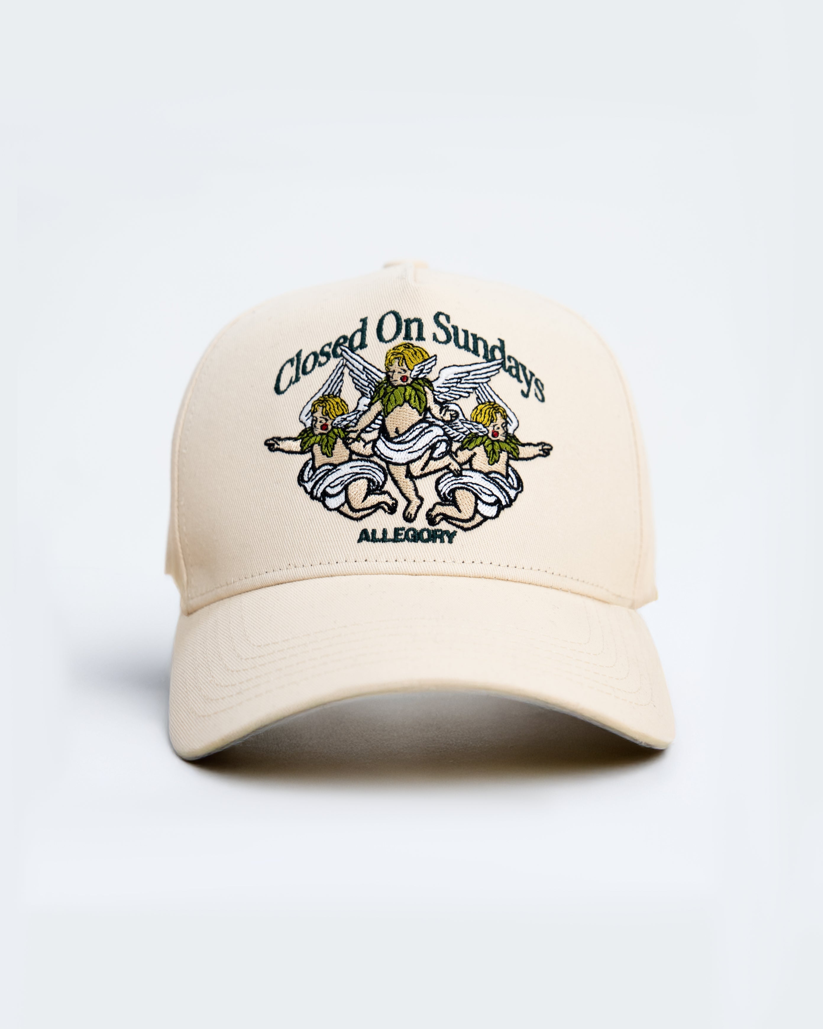 Closed On Sunday Structured Cotton Hat-1