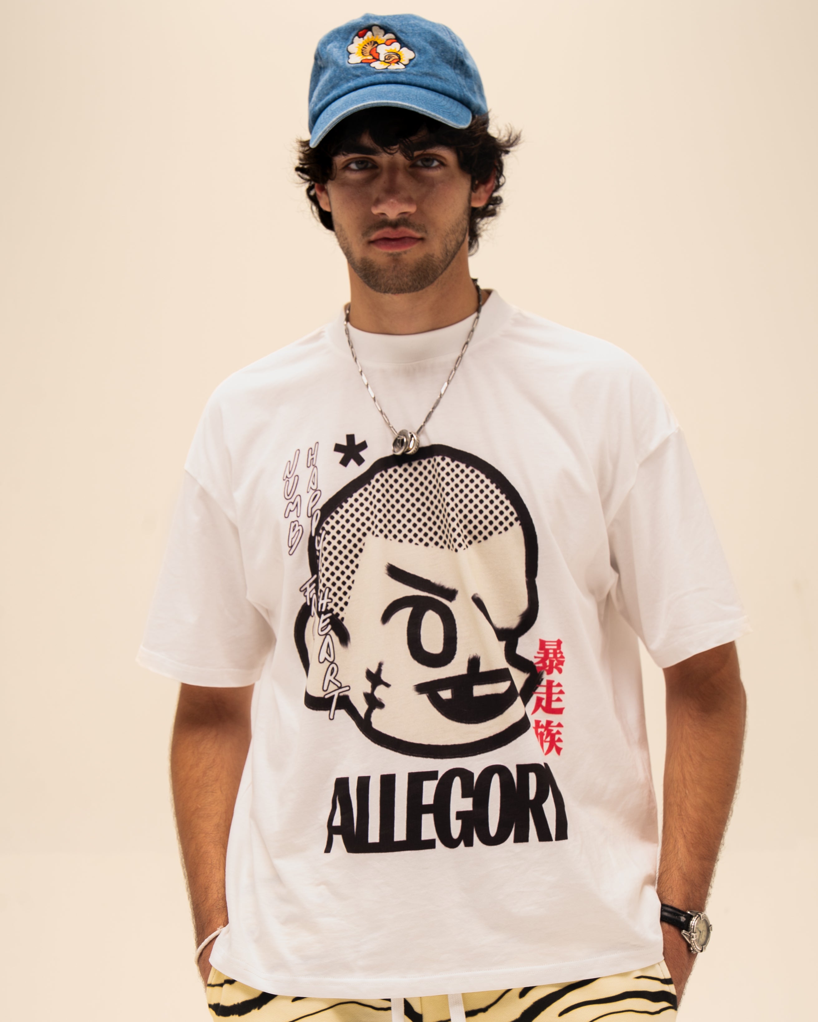 Numb Face Happy Heart Tee-2