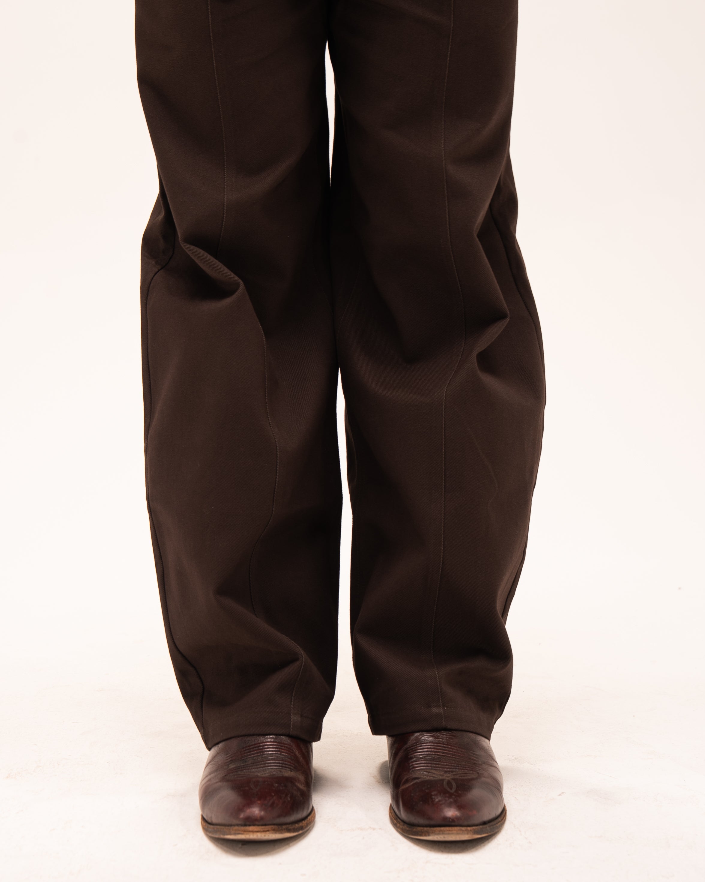 Yokohama Pleated Baggy Trousers-6