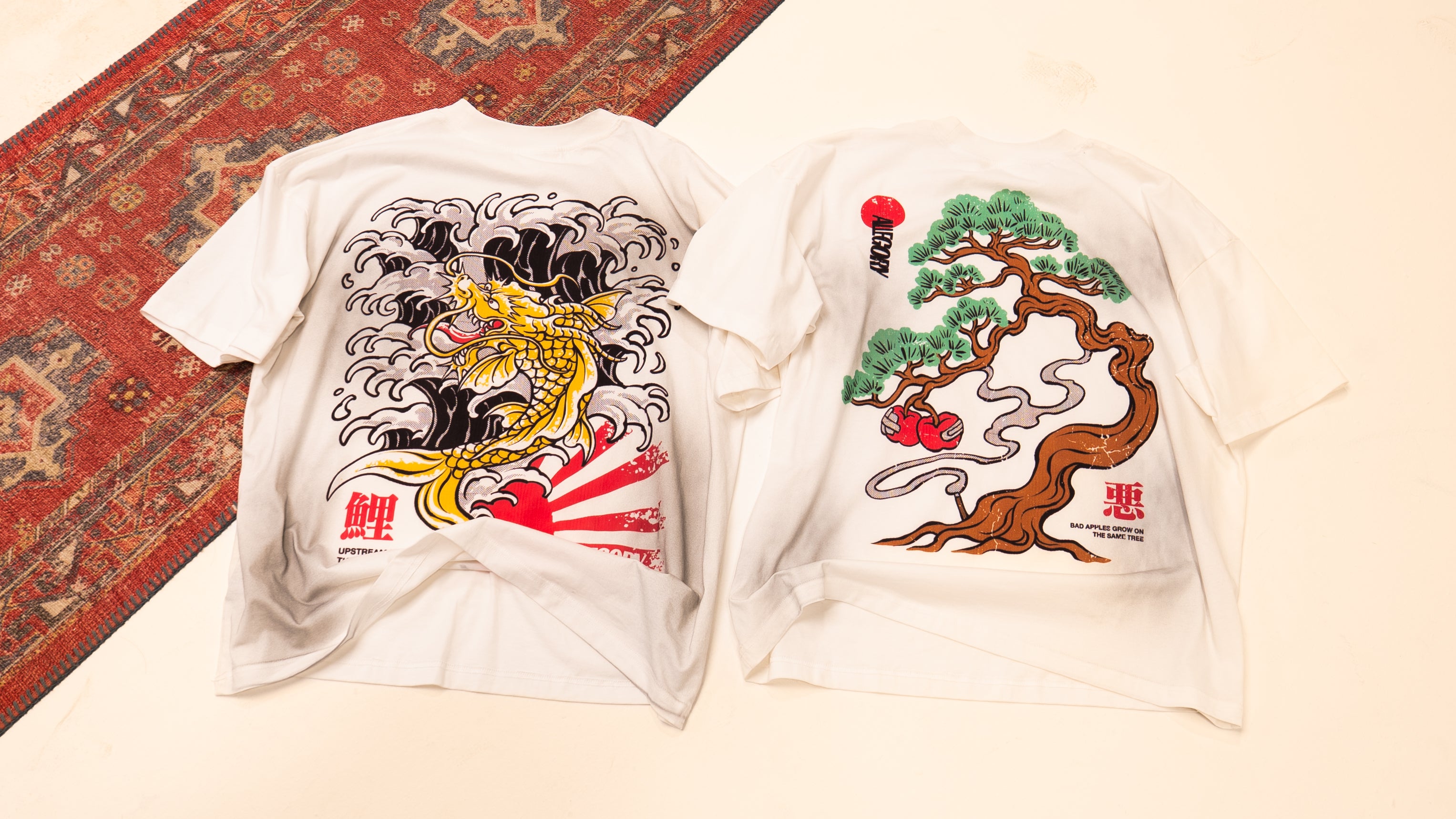 Upstream Is The Only Way Home Tee-3