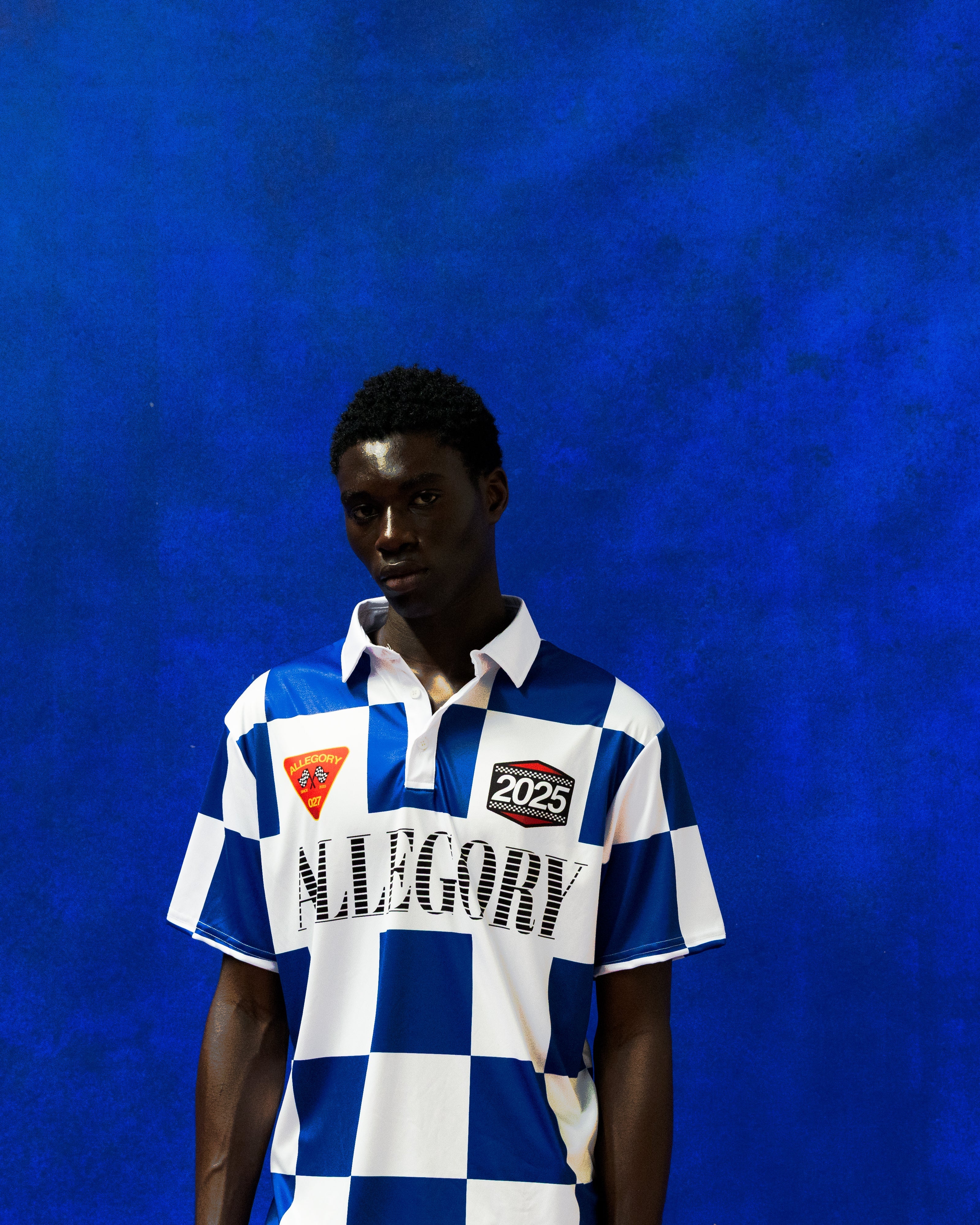 Allegory Racing Check Polo-3
