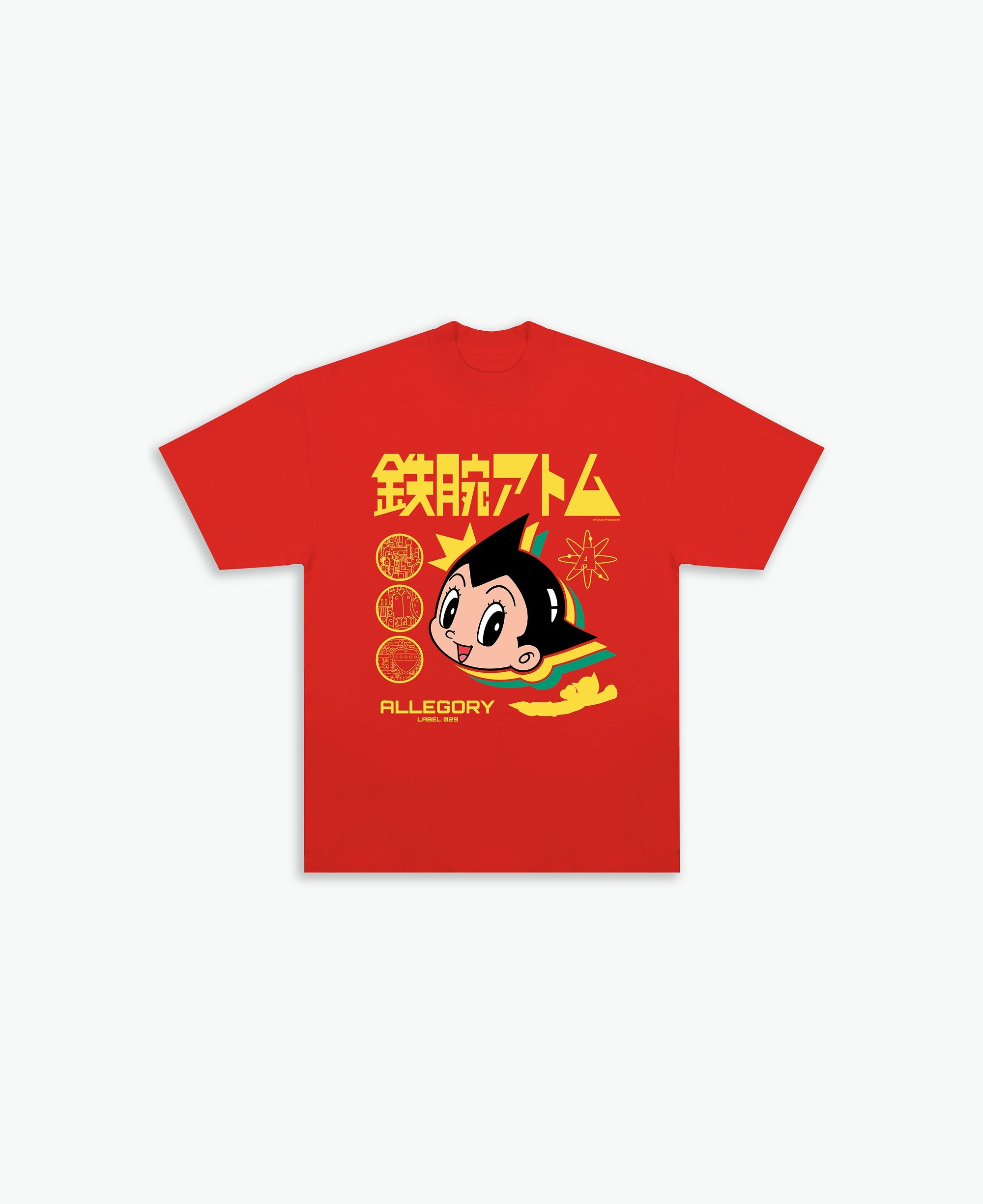 Great Day Mighty Atom For Astro Boy Tee / Tomato Red-1