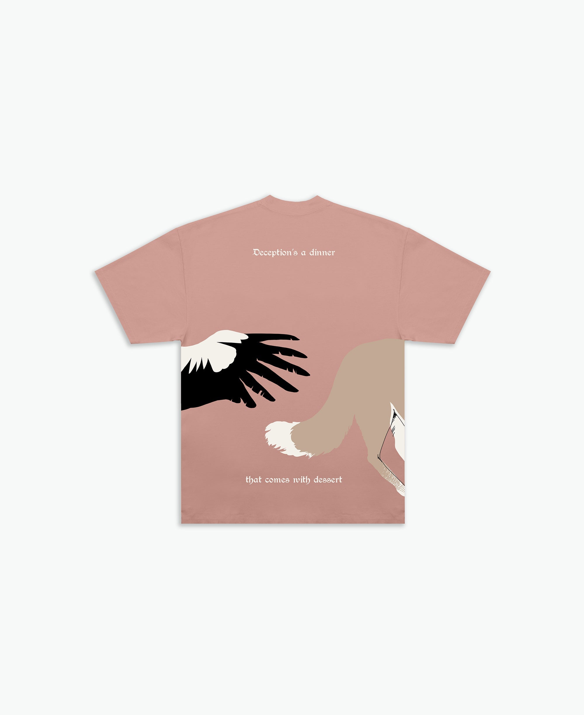 Fox And Stork Tee / Terracotta-2