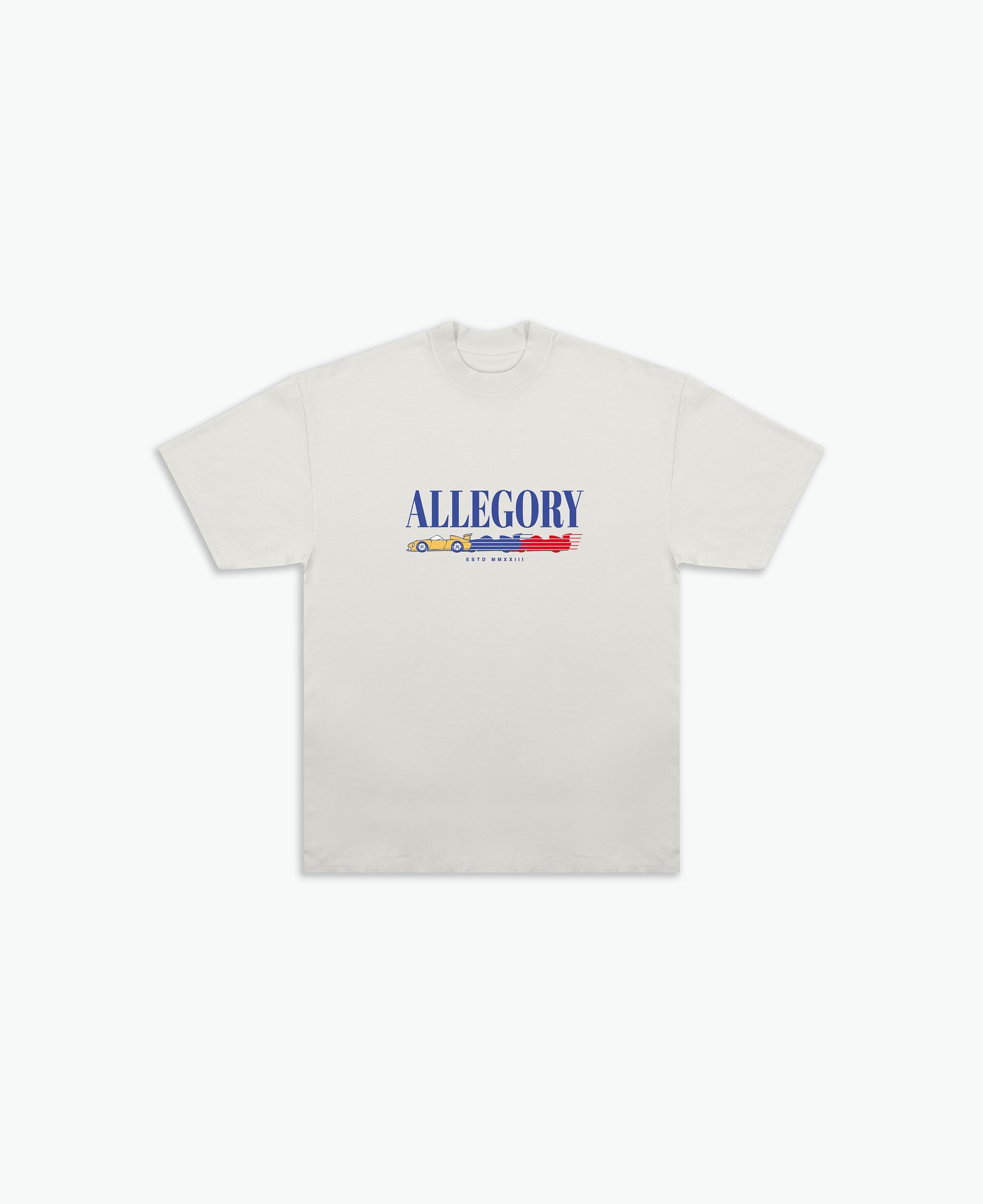 Allegory Gradient Car Tee / Off White-1