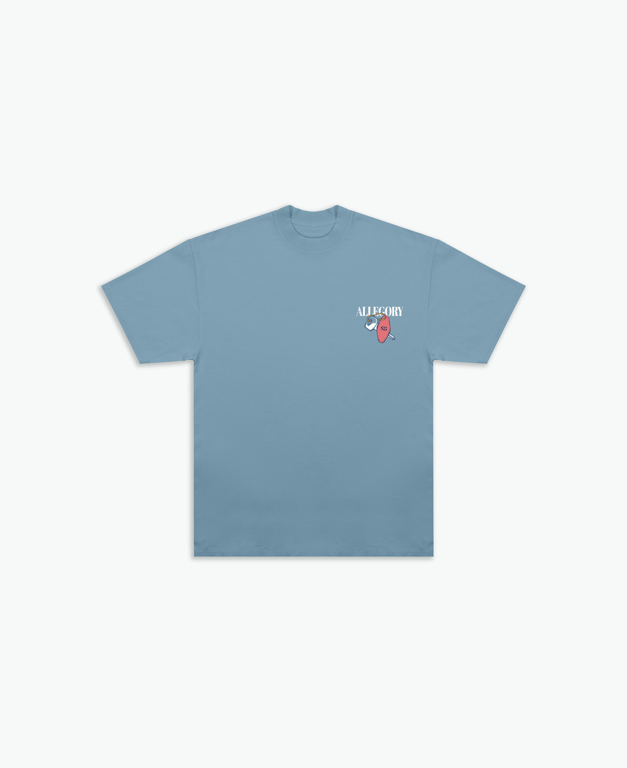 The Lemonade Was Sweet Today Tee / Soft Denim Blue-2