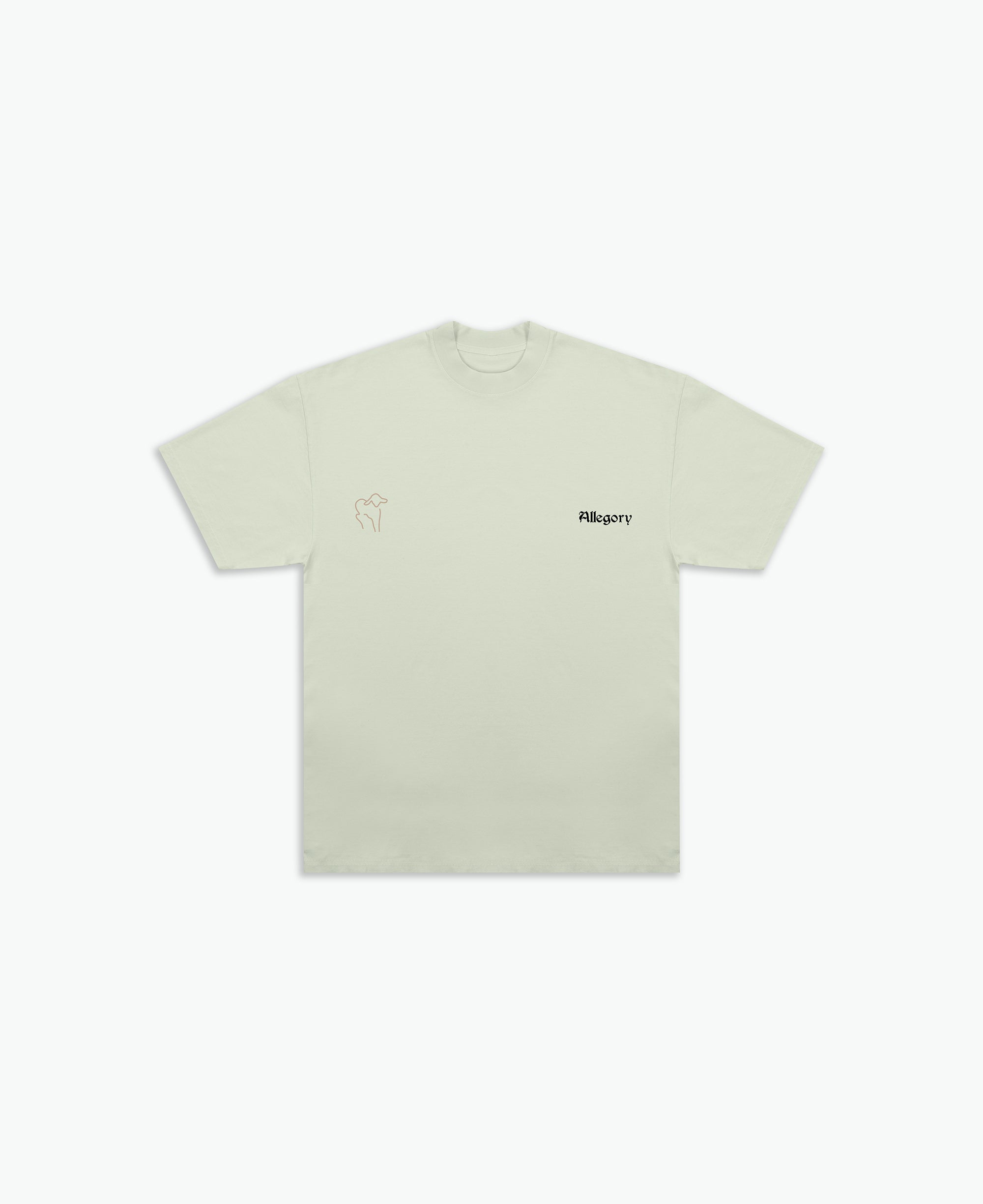 Boy Who Cried Wolf Tee / Sage Green-2