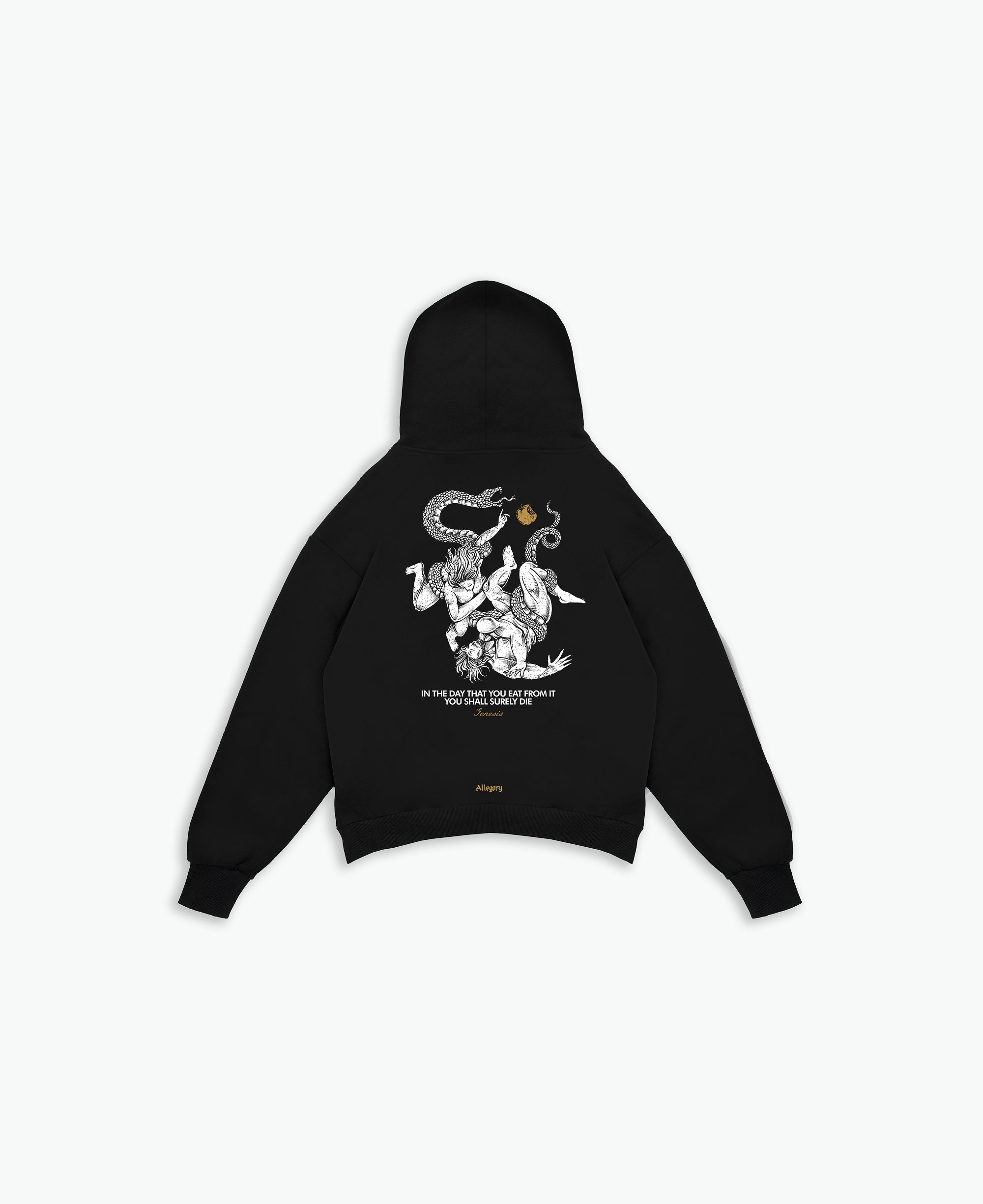 Fall of Man Hoodie / Black-1