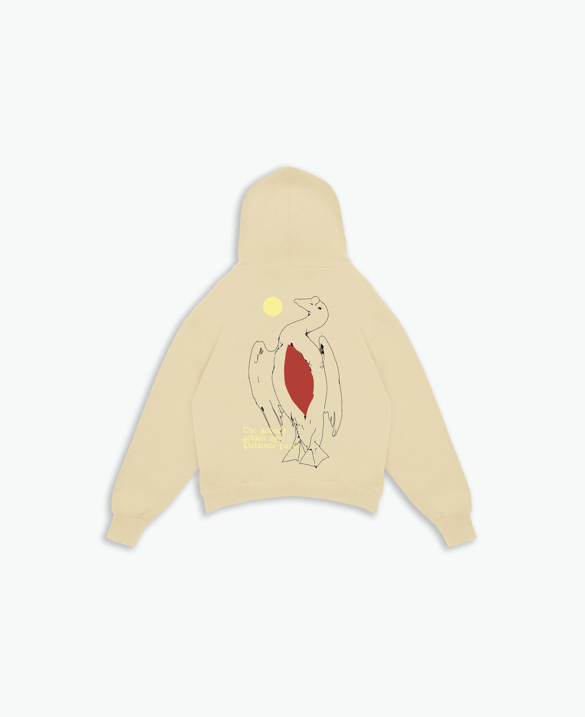 Golden Goose Hoodie / Washed Gold-1