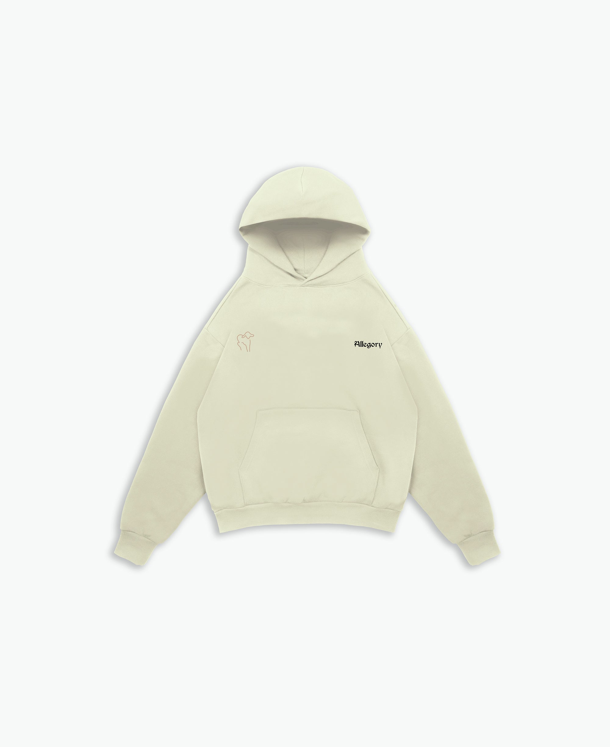 Boy Who Cried Wolf Hoodie / Sage Green-2