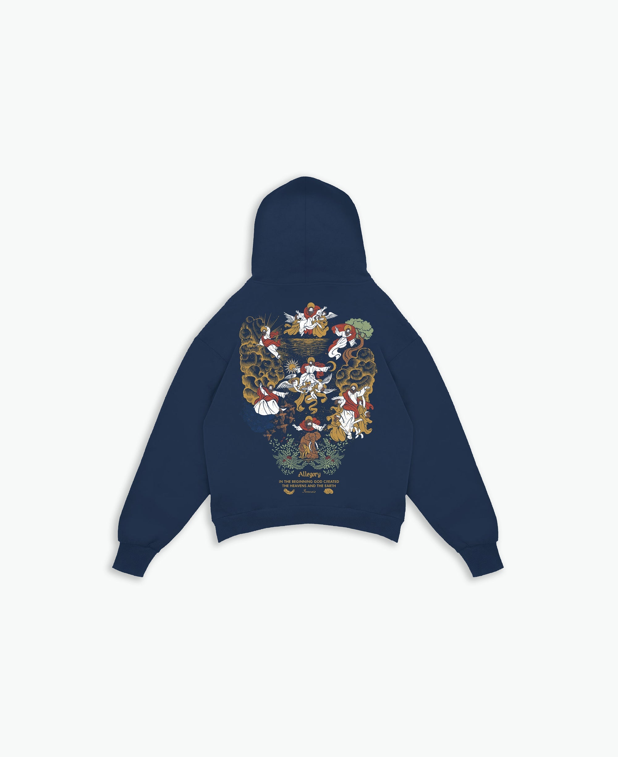 Creation Account Hoodie / Navy-1