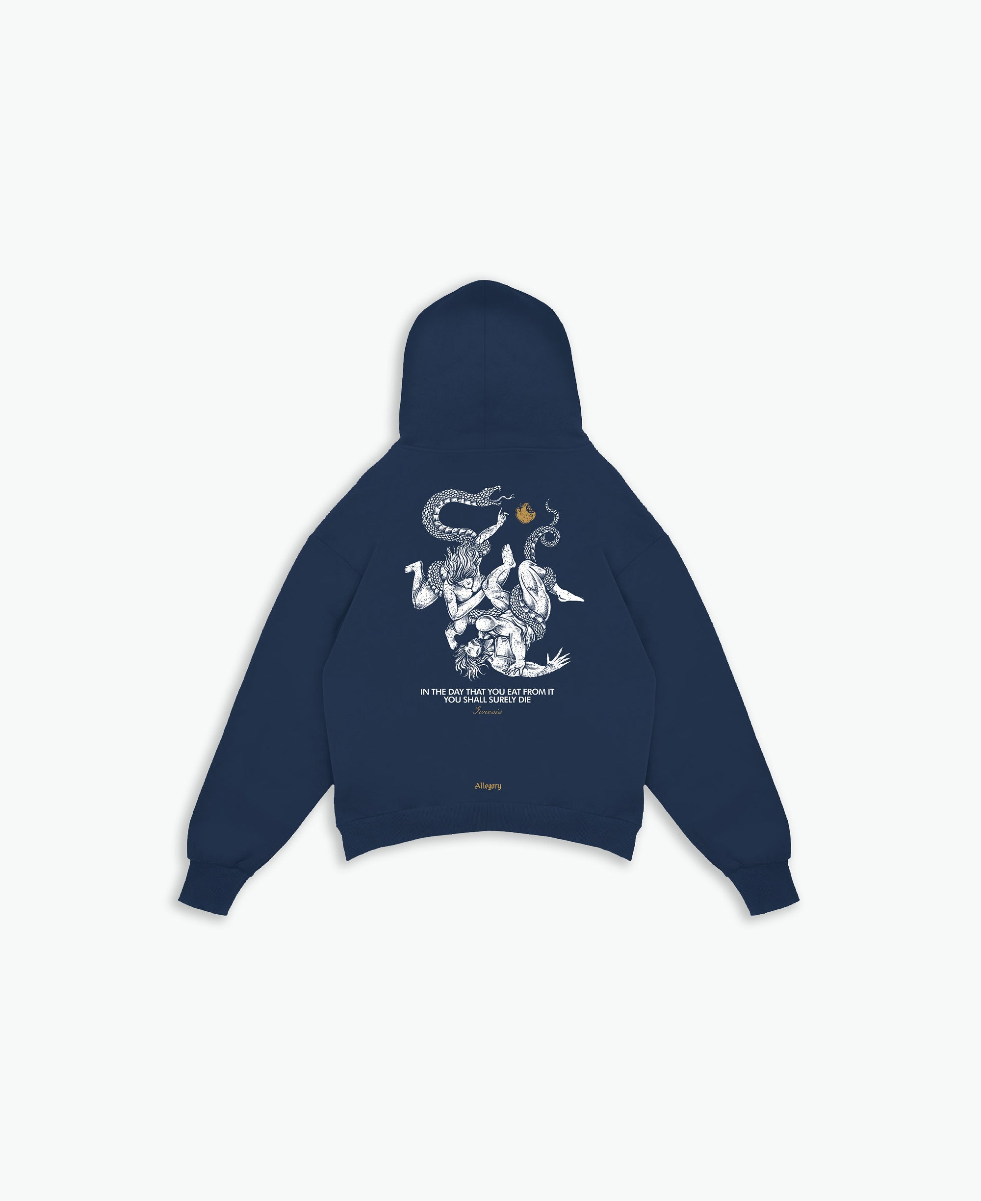 Fall of Man Hoodie / Navy-1