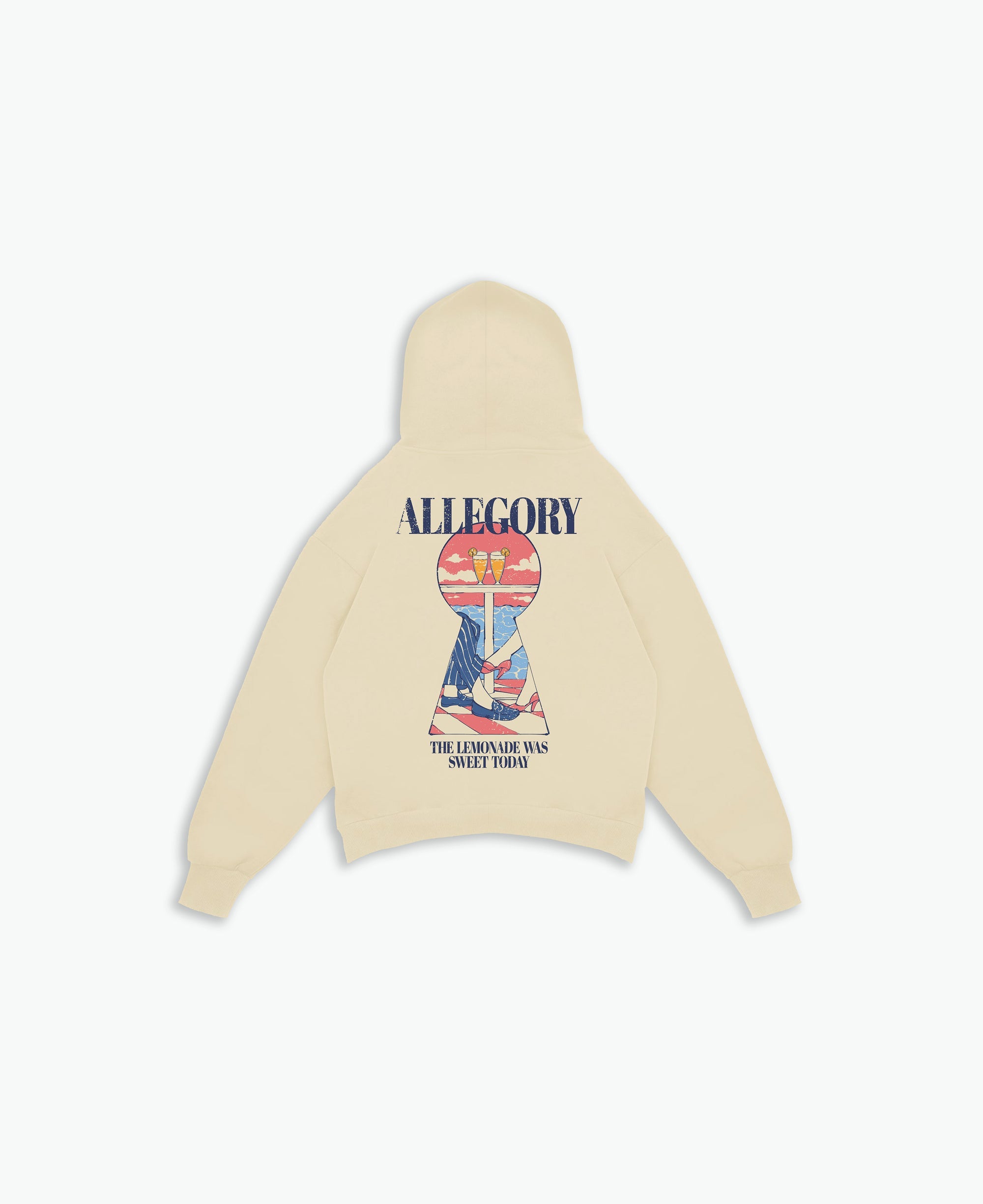 The Lemonade Was Sweet Today Hoodie / Washed Gold-1