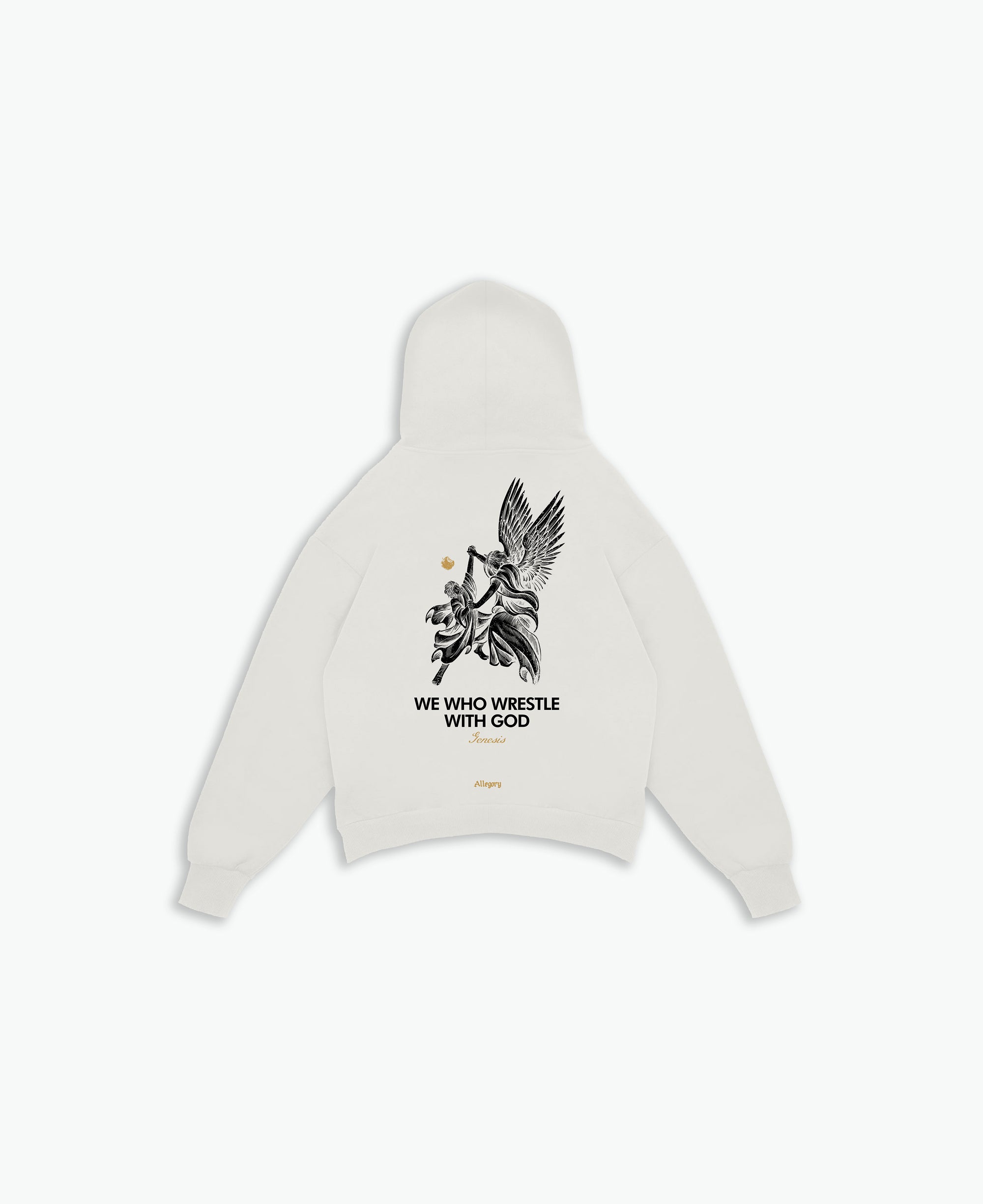 Wrestle With God Hoodie / Off White-1