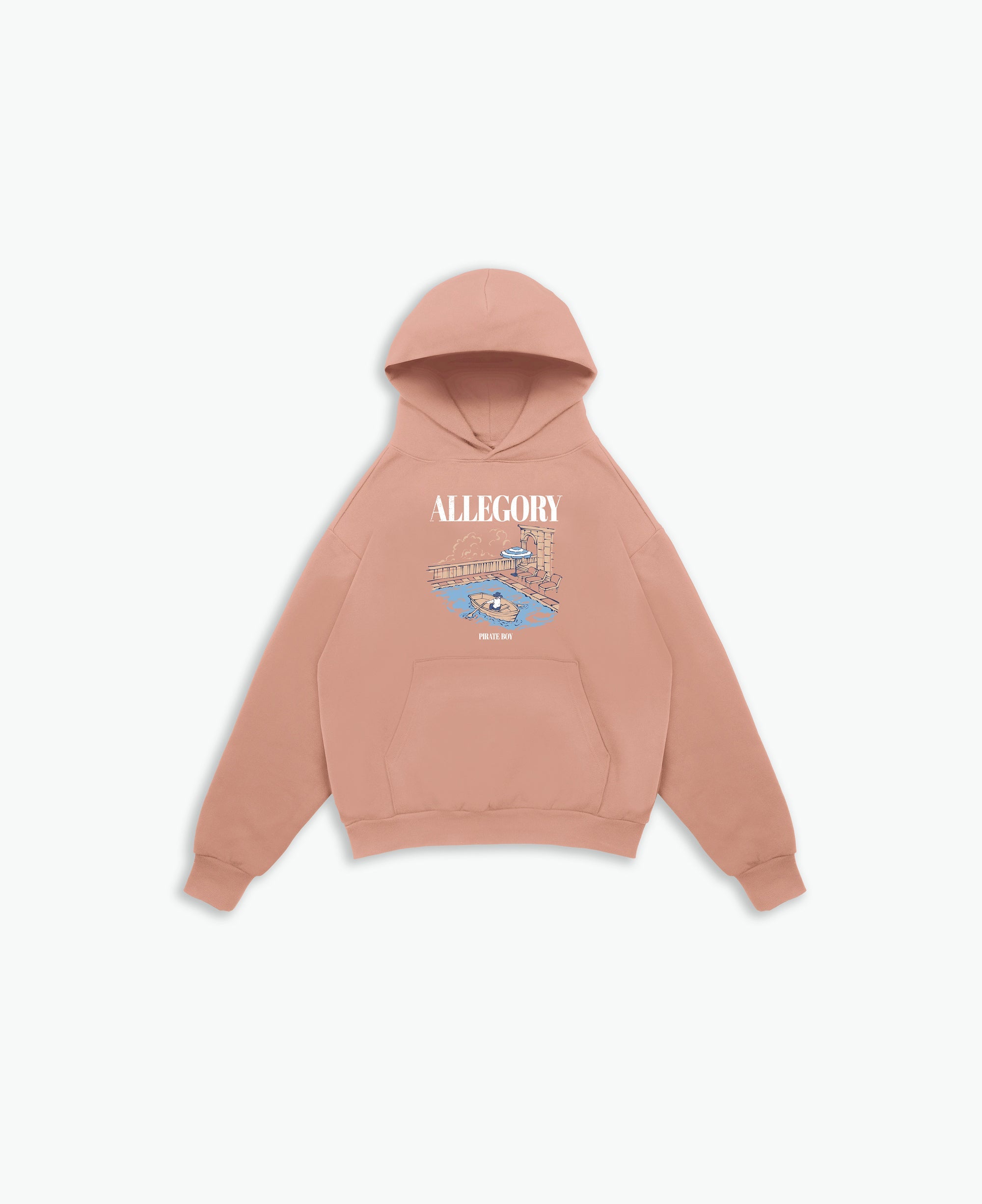 Pirate Boy Hoodie / Terracotta-1