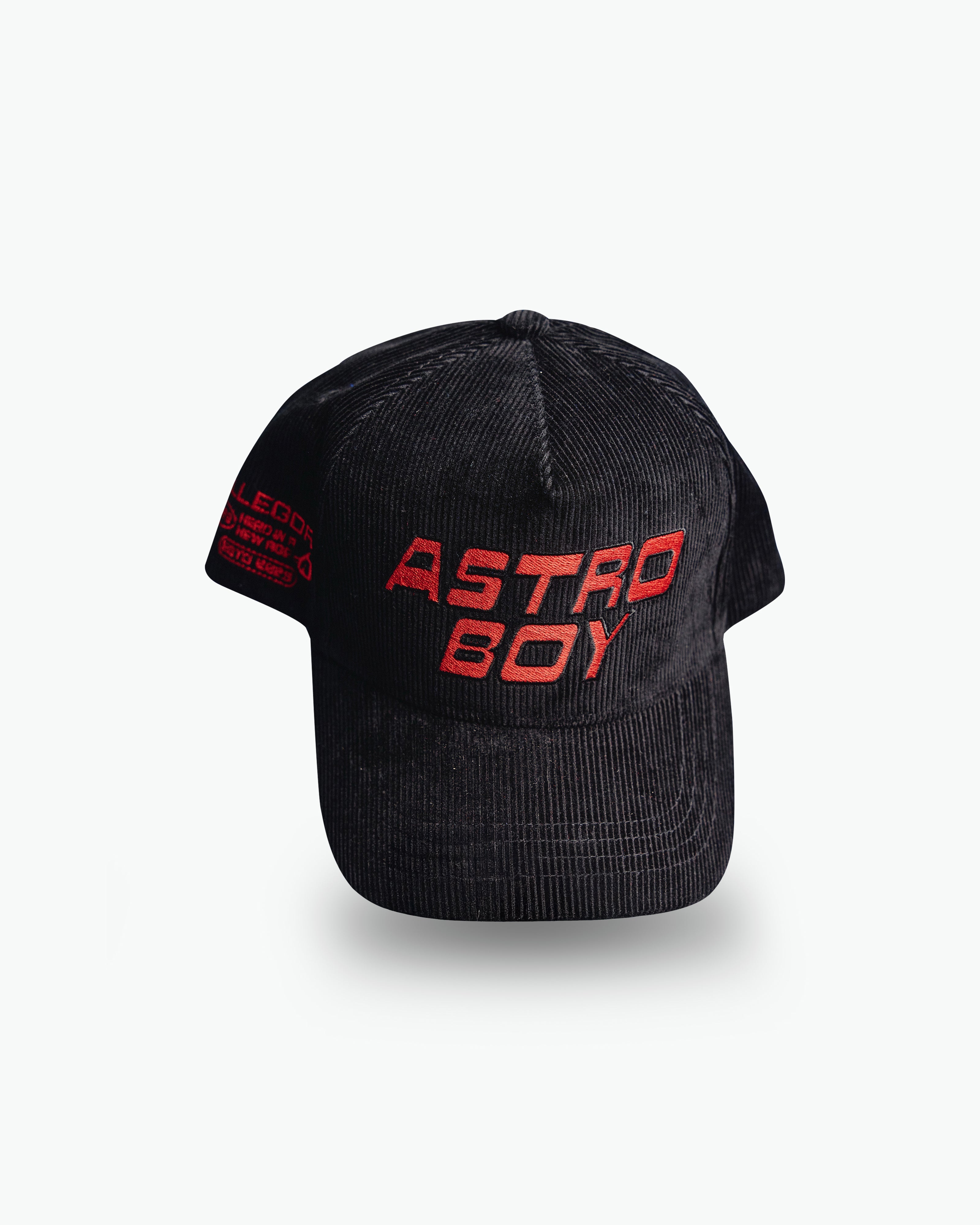 Astro Boy Logo Corduroy Hat For Astro Boy / Black-1