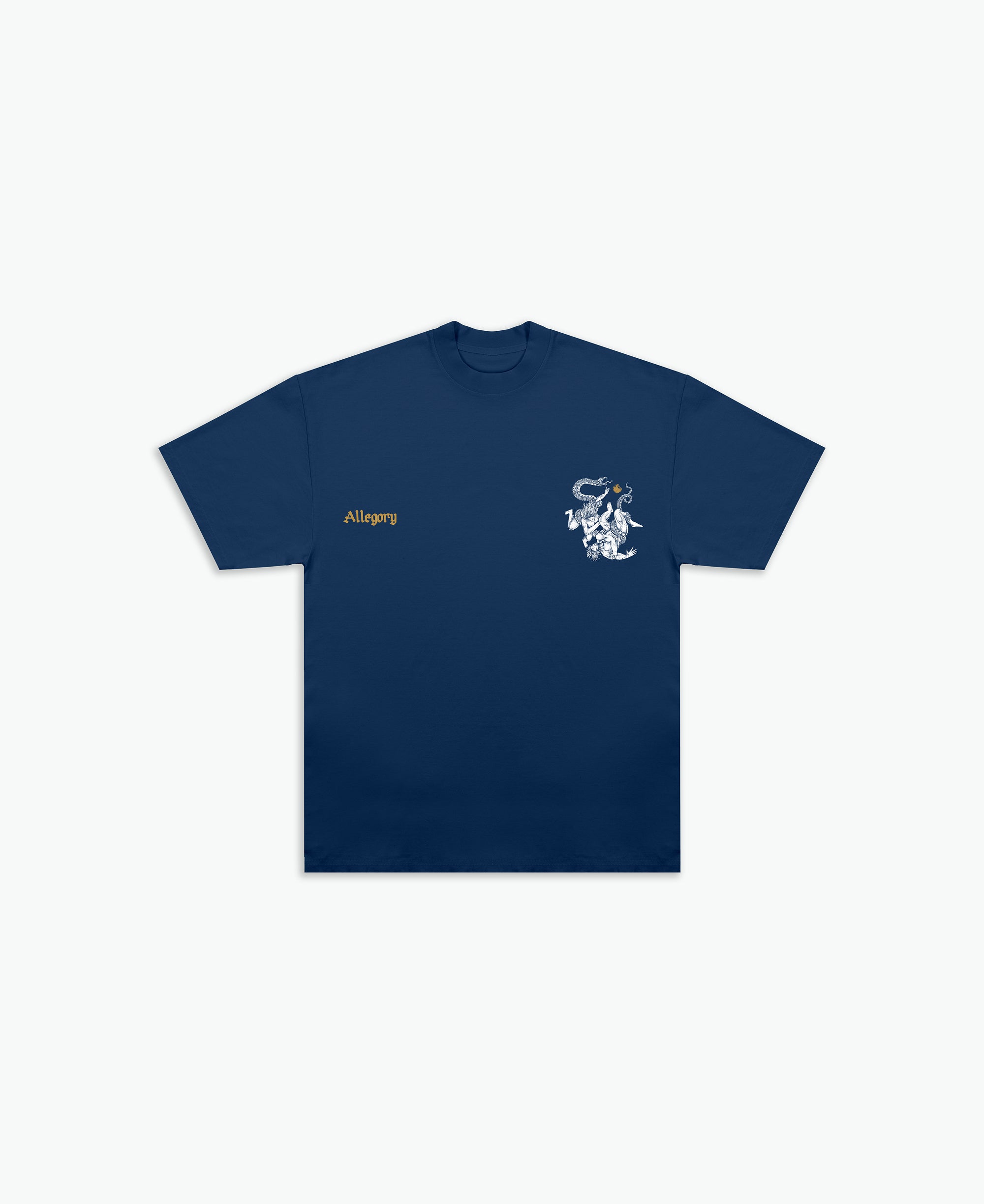 Fall of Man Tee / Navy-2