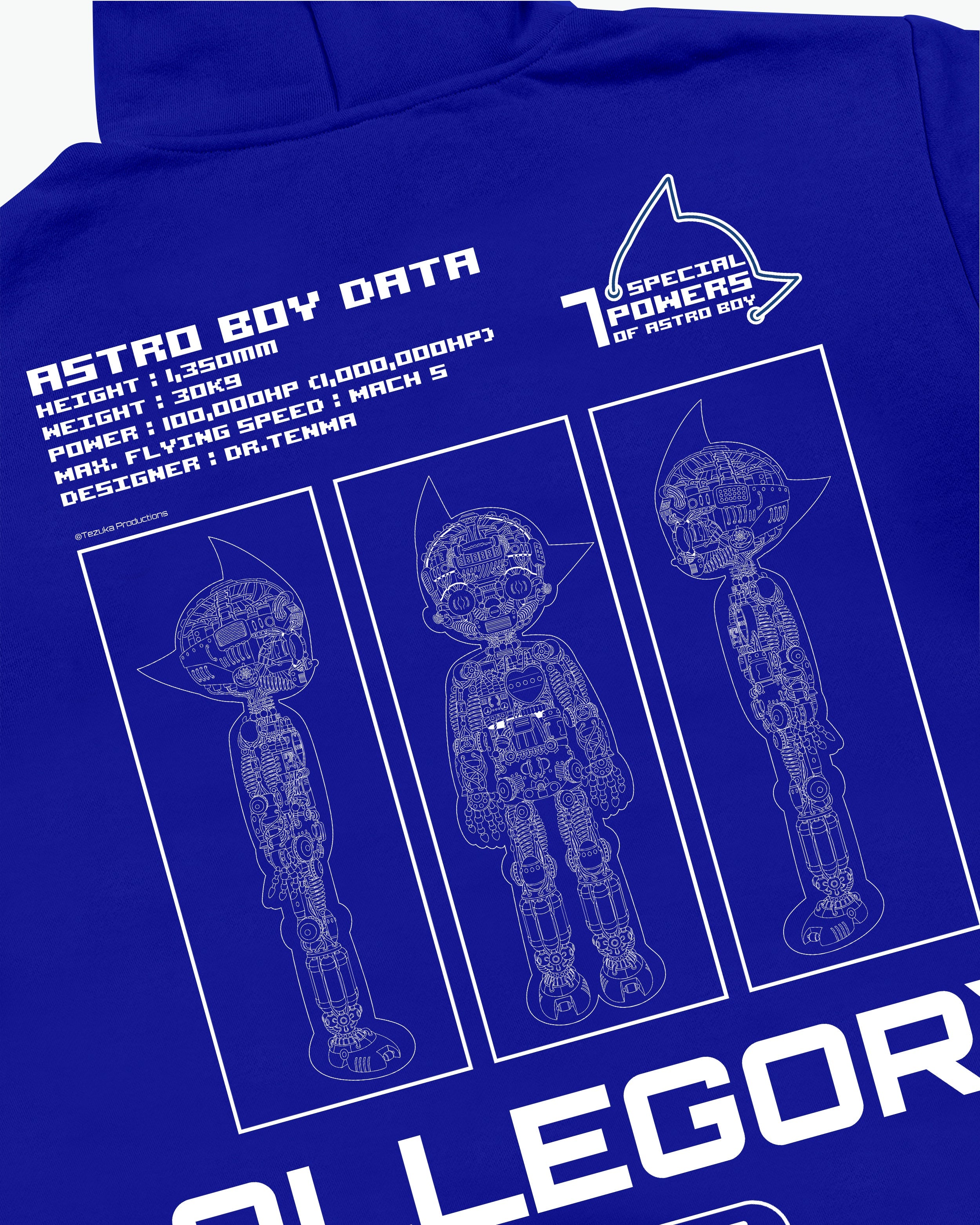 Hero In A New Age Hoodie For Astro Boy / Cobalt Blue-3