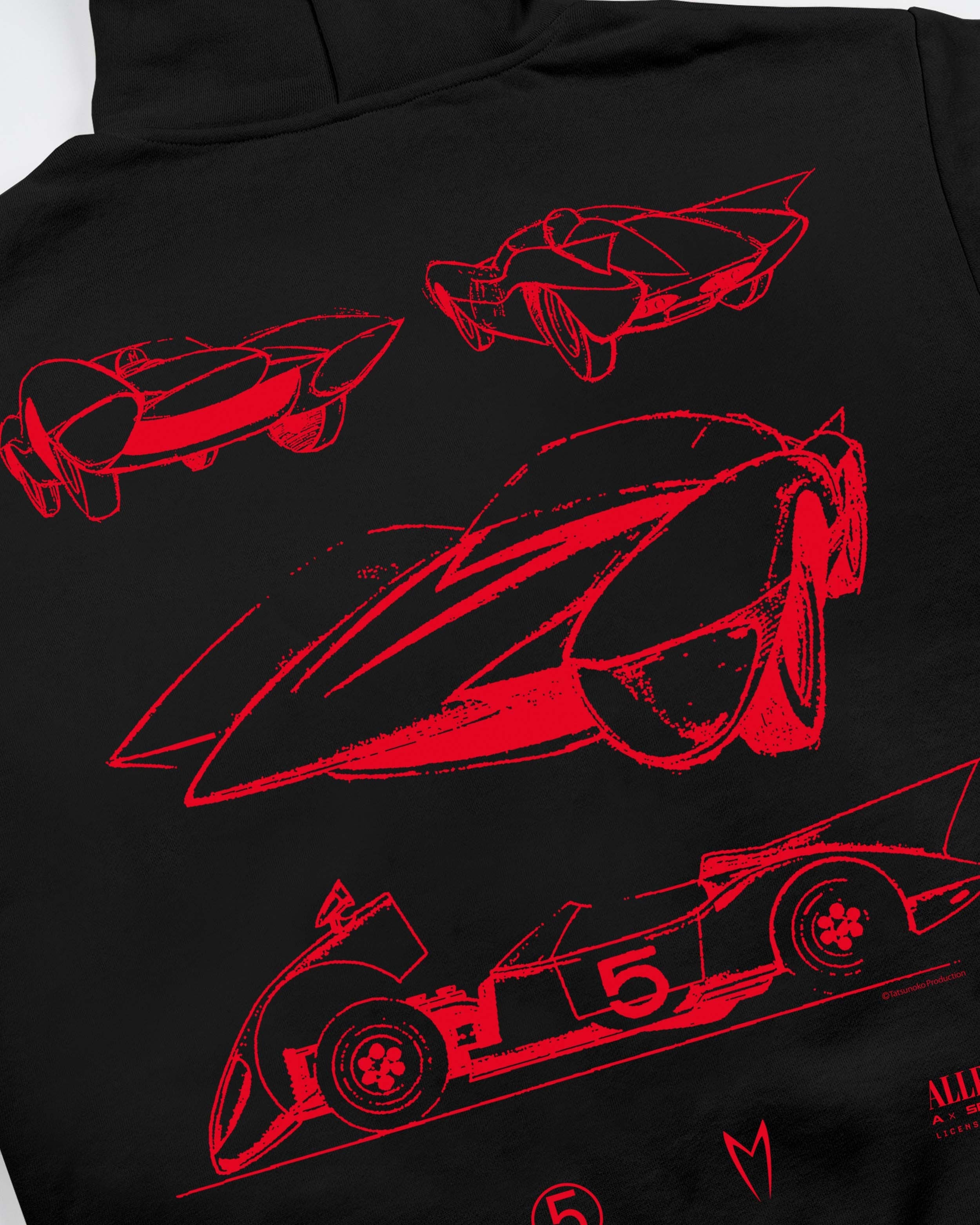 Mach 5 Sketches For Speed Racer™ Hoodie-5