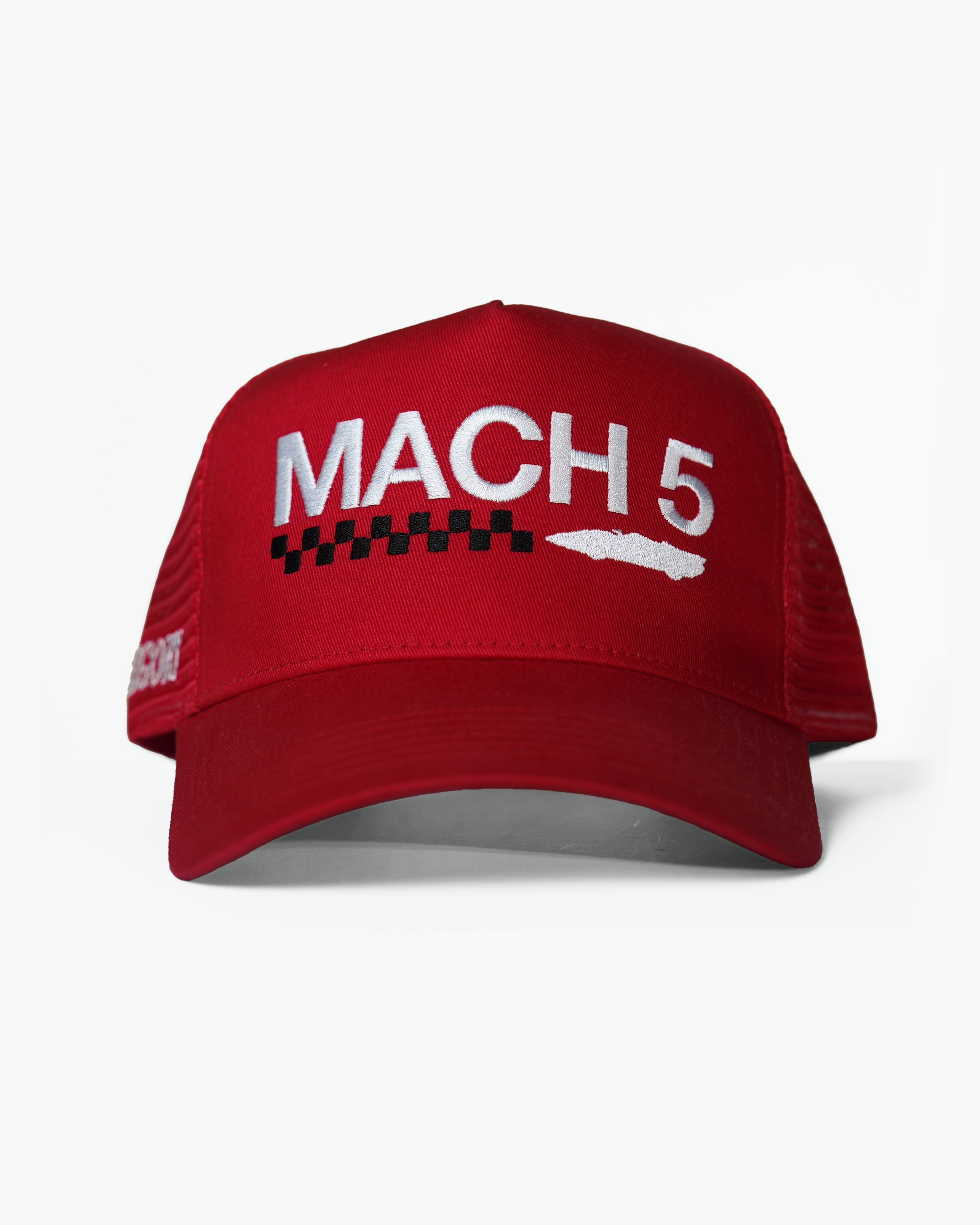 Mach 5 Premium Trucker Hat For Speed Racer™ / Red-1