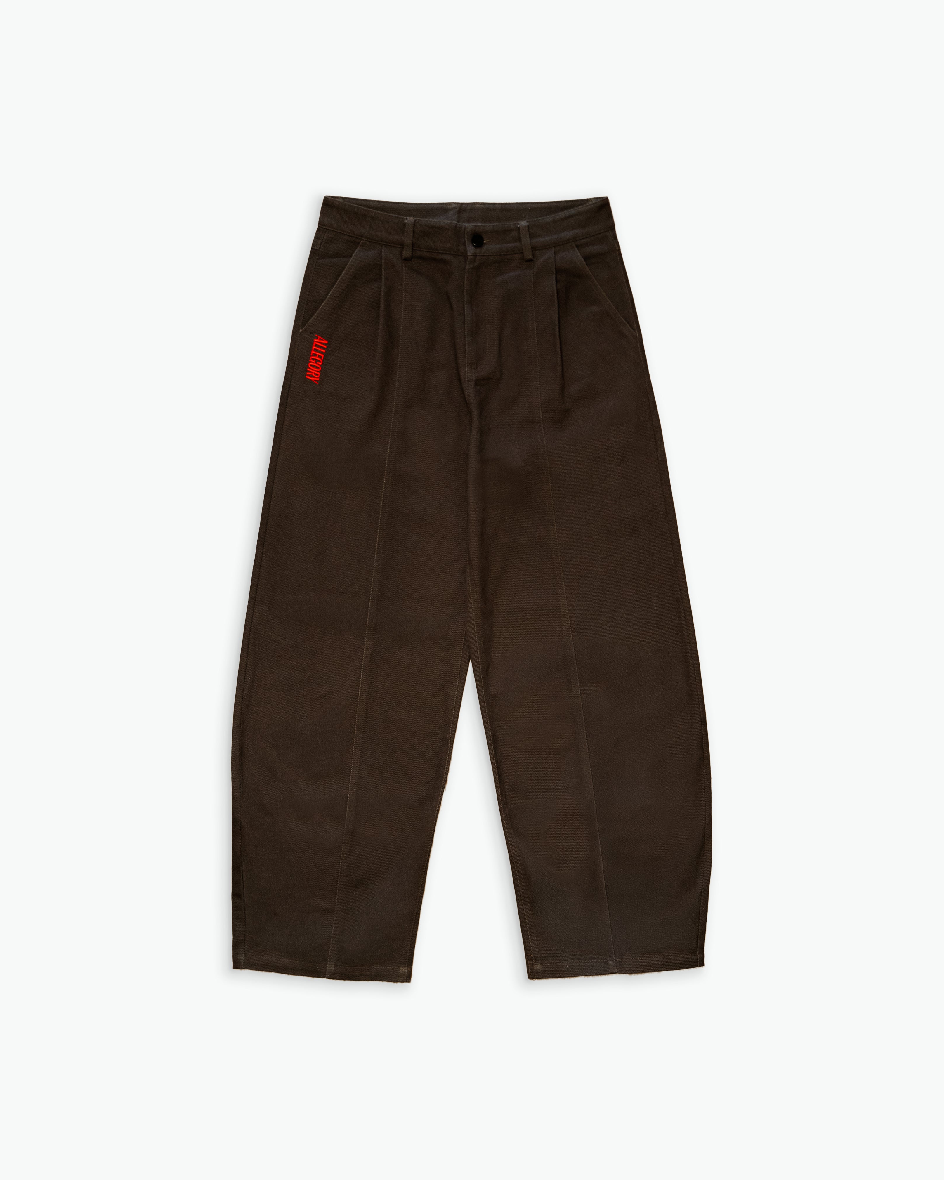 Yokohama Pleated Baggy Trousers-1