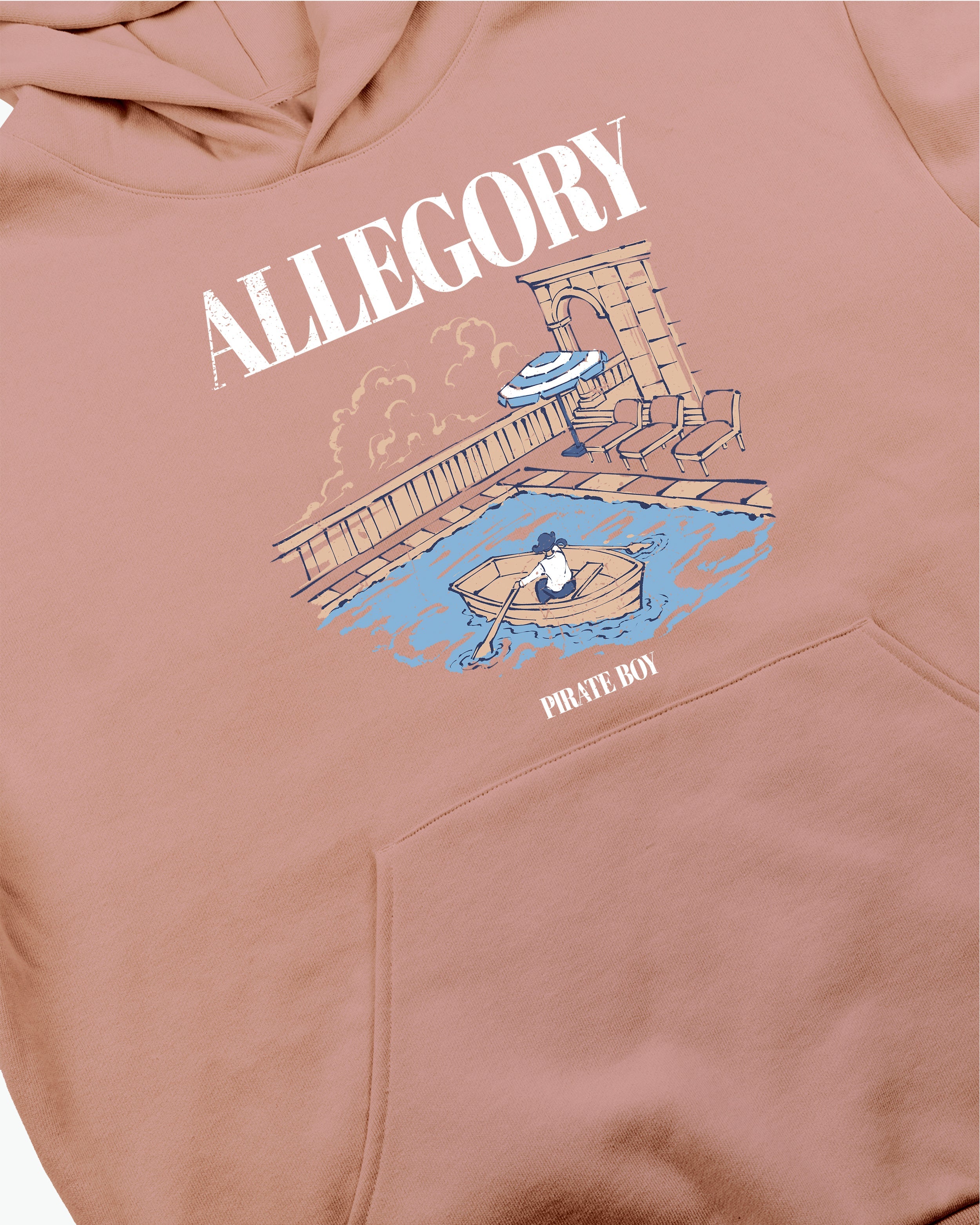 Pirate Boy Hoodie / Terracotta-2