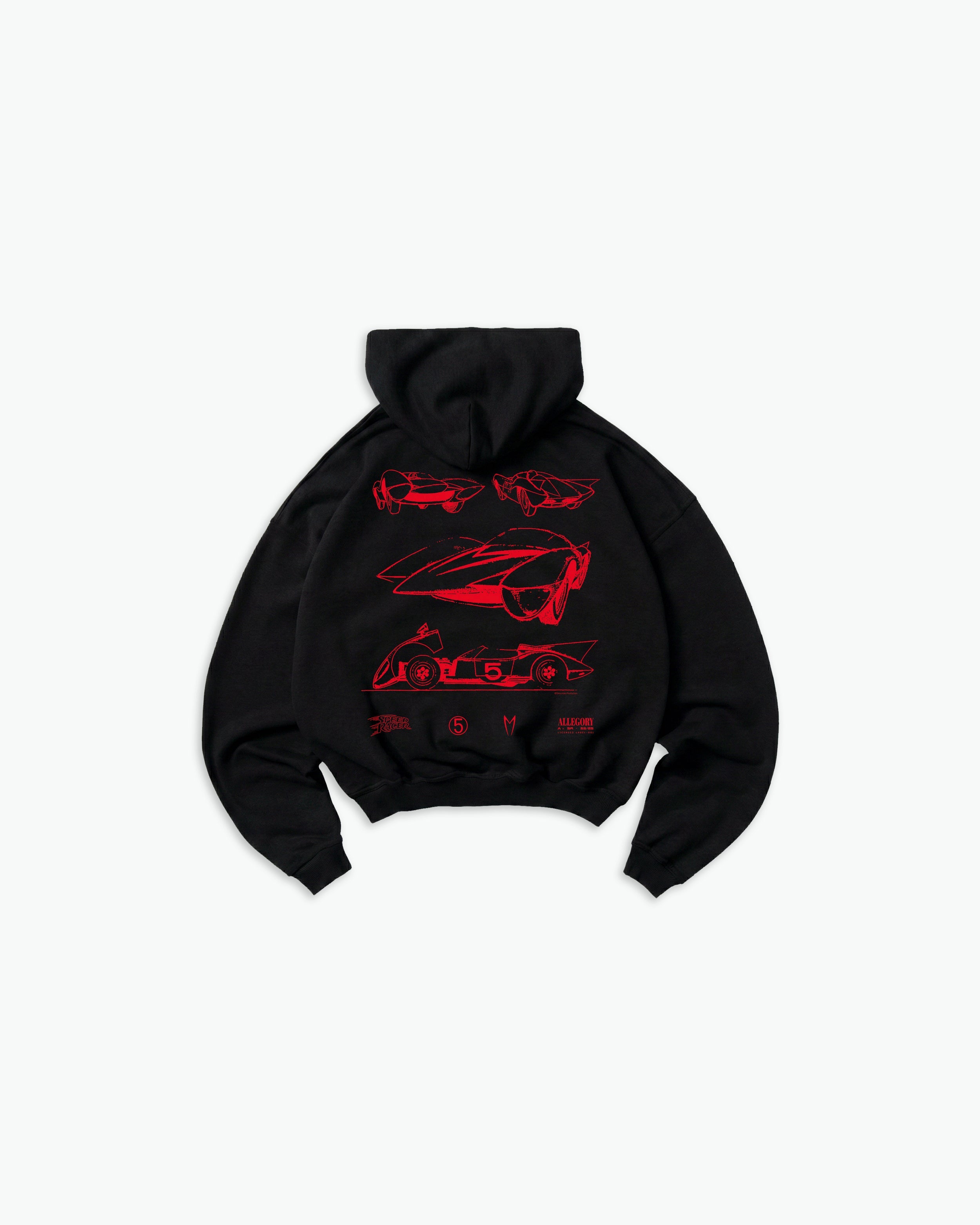 Mach 5 Sketches For Speed Racer™ Hoodie-1