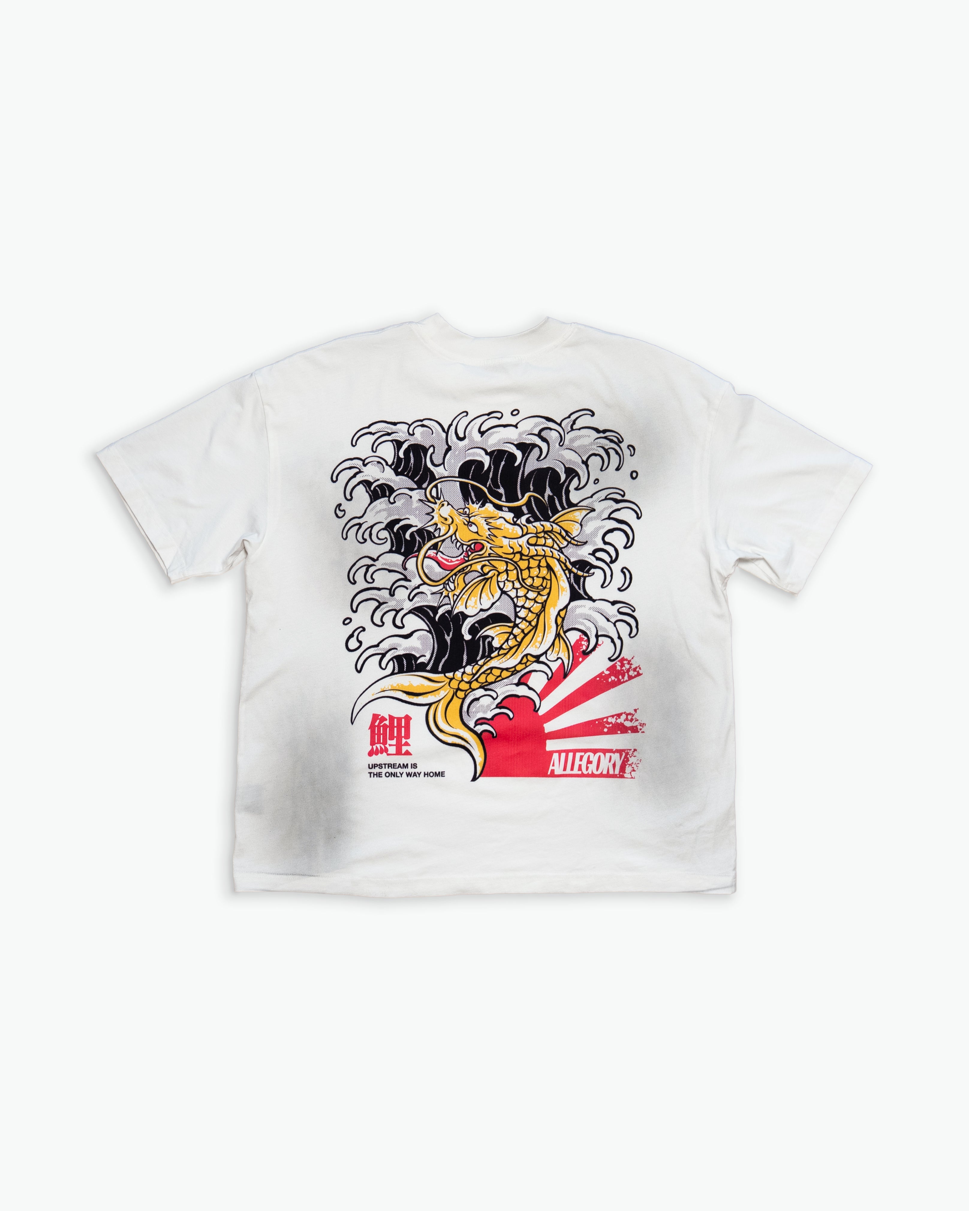 Upstream Is The Only Way Home Tee-1