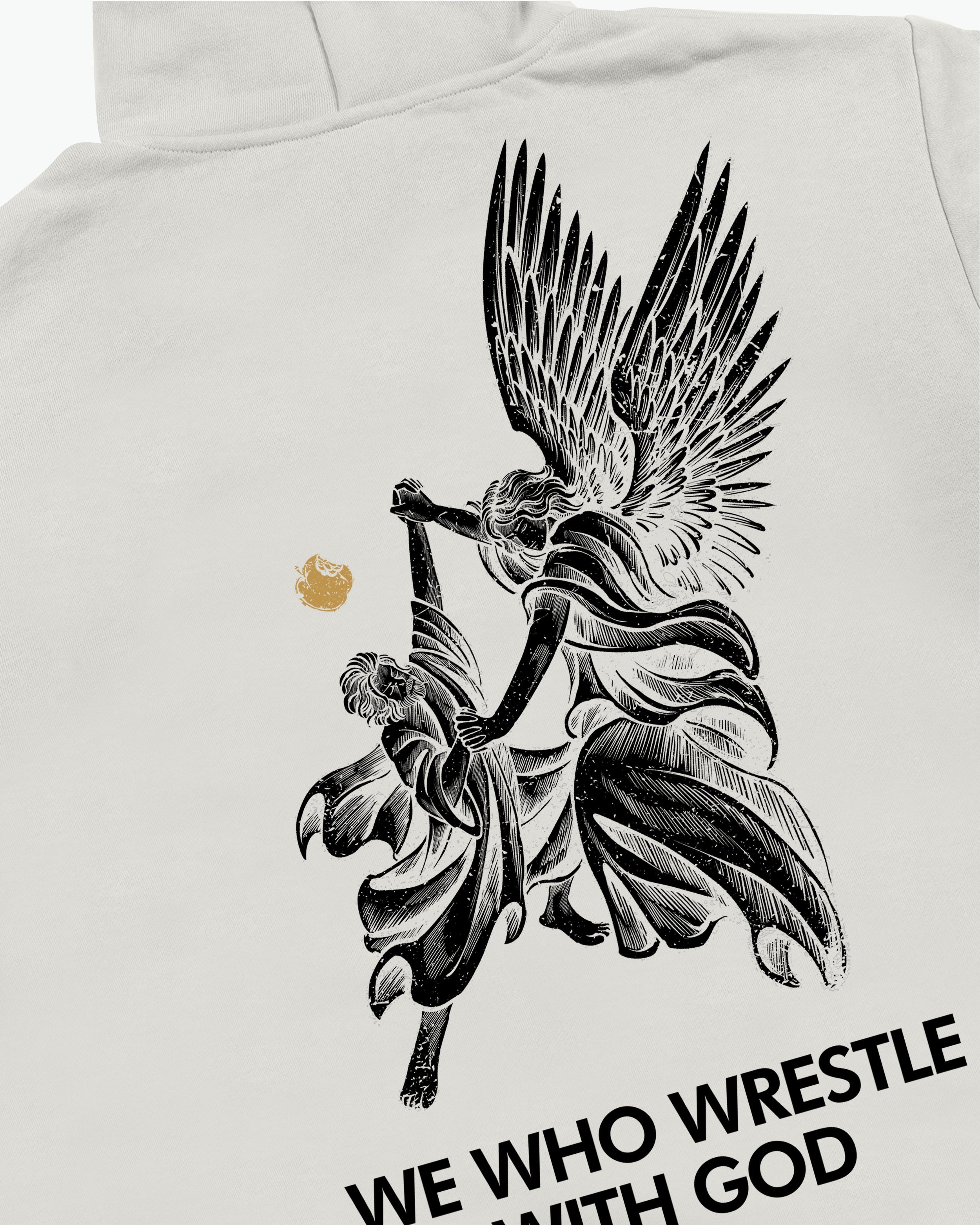 Wrestle With God Hoodie / Off White-3