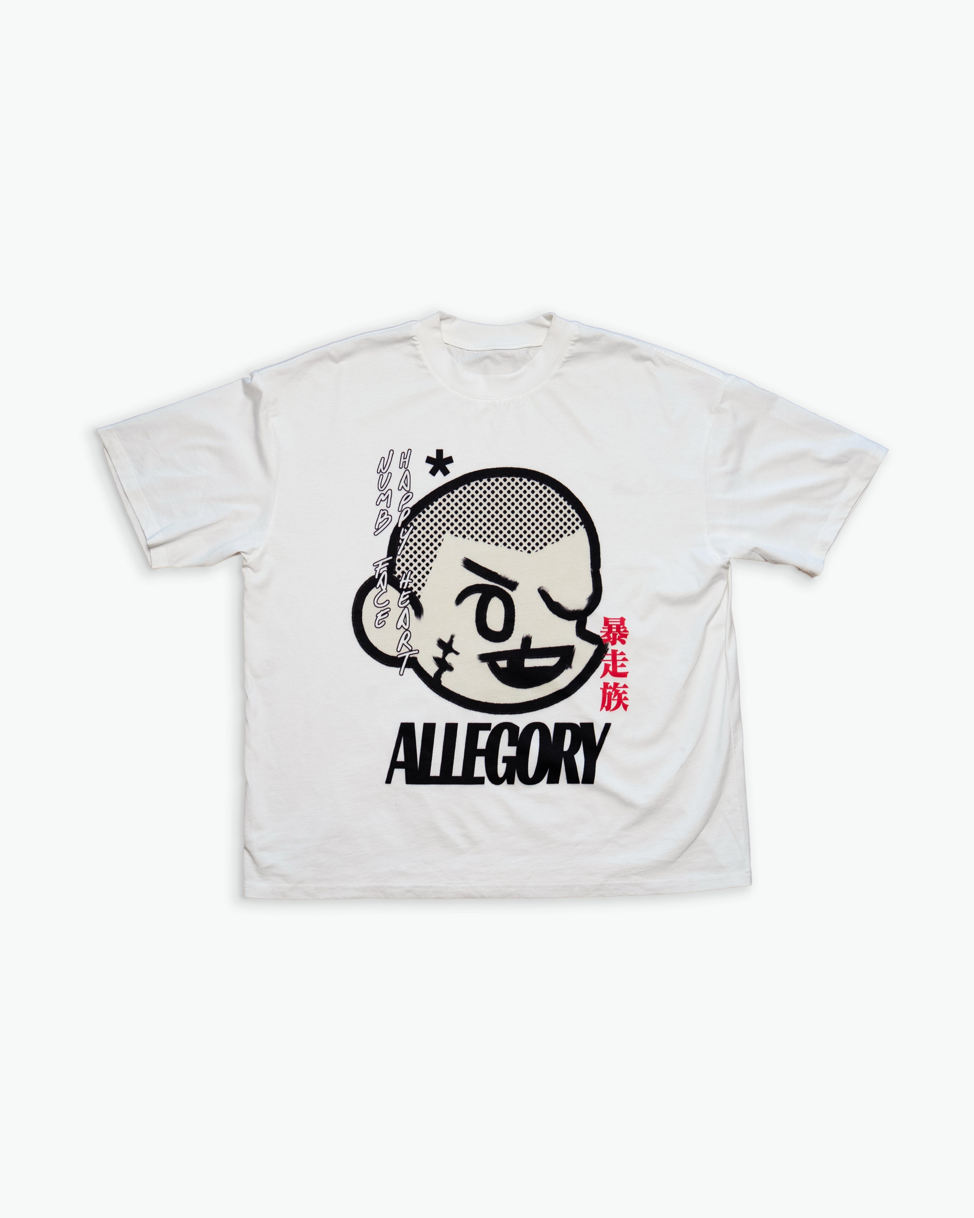 Numb Face Happy Heart Tee-1