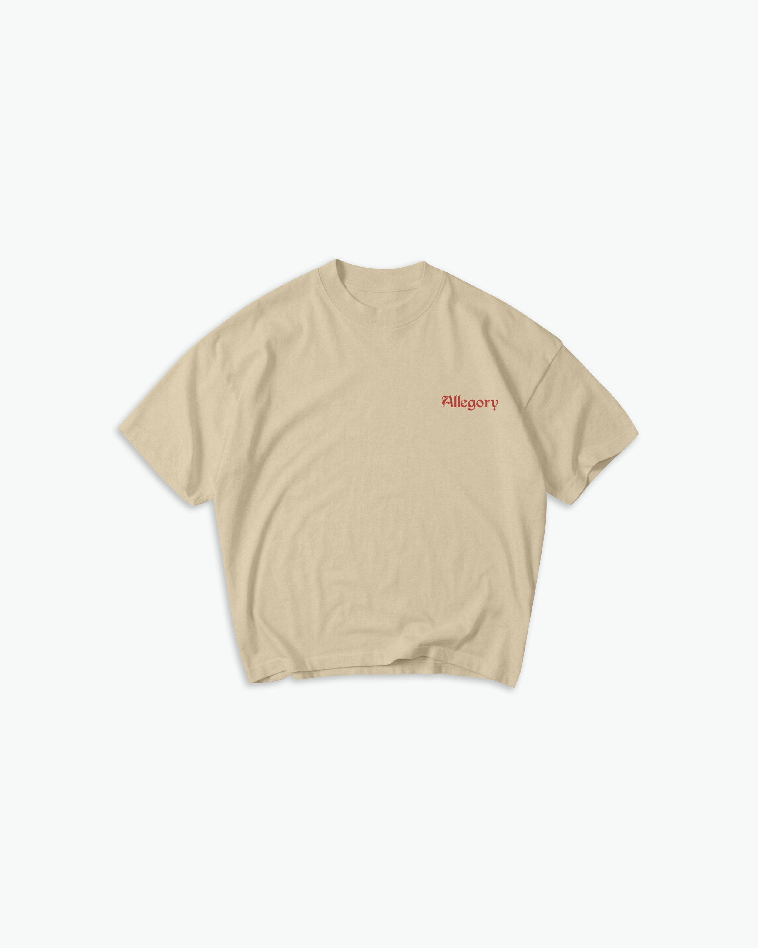 Golden Goose Tee / Washed Gold-2